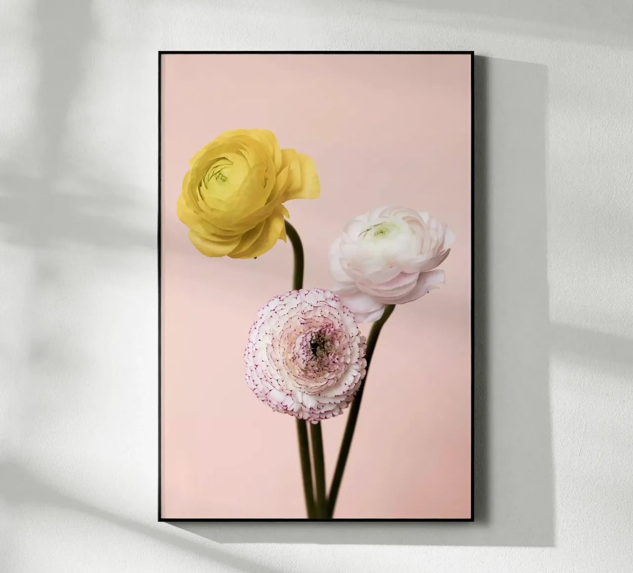 Three Flowers plexiglass da Mareike Böhmer Photography