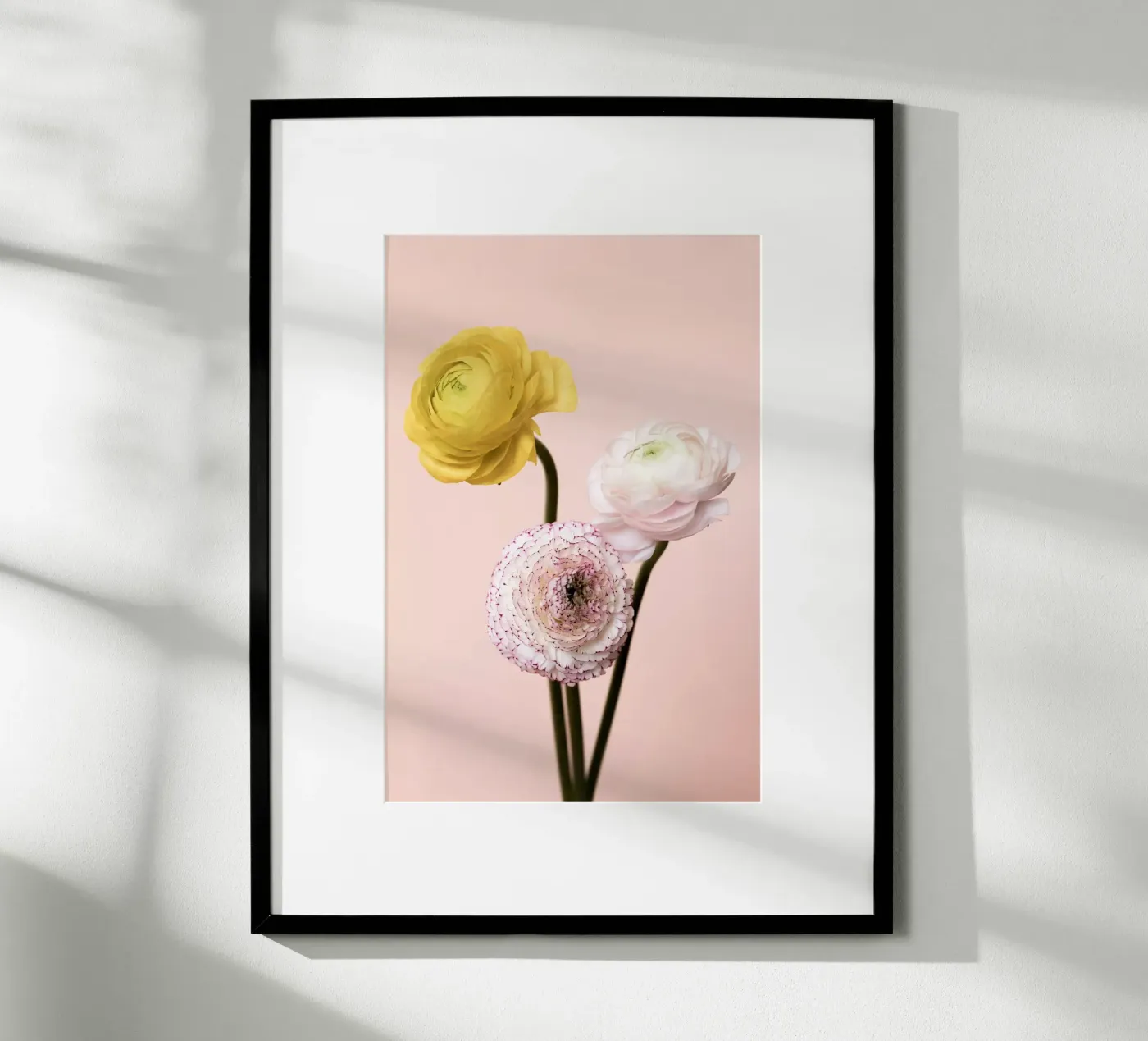 Three Flowers poster by Mareike Böhmer Photography