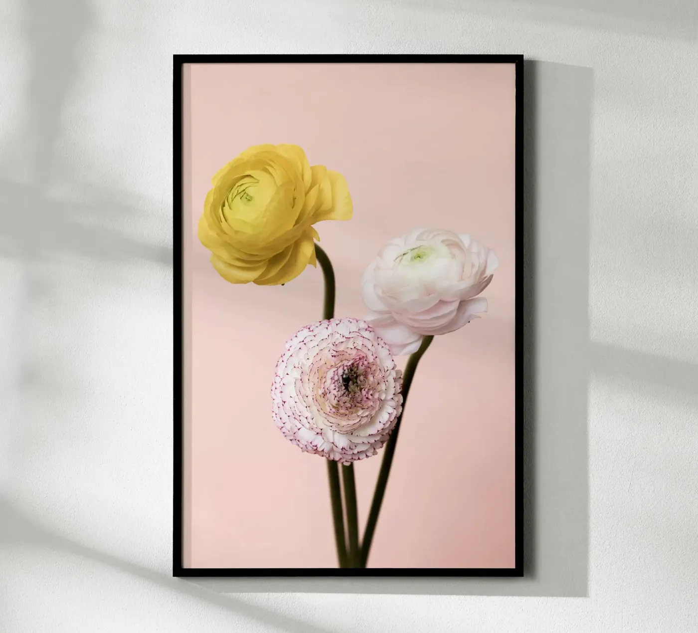 Three Flowers poster by Mareike Böhmer Photography
