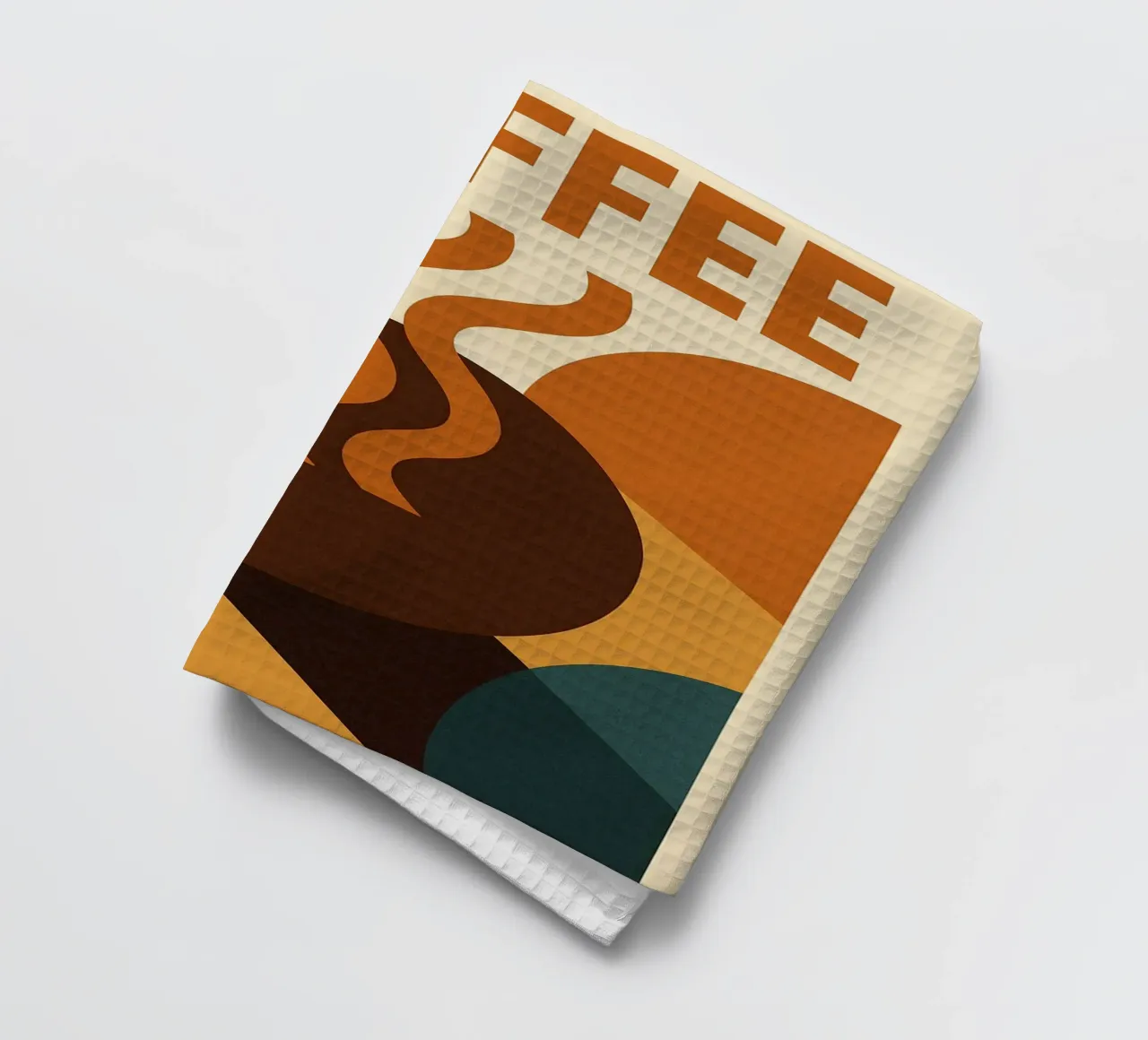 CAFFÈ - Un risveglio grafico per gli amanti del caffè canovaccio da cucina da Boissons - Affiches & posters - Retro