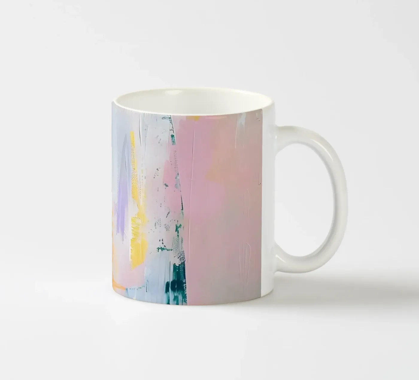Soft Collision ceramic mug by Colormenta
