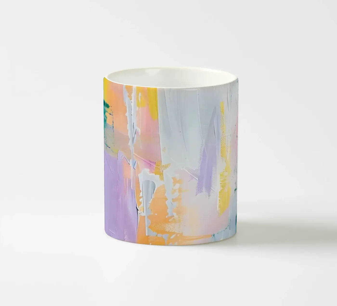 Soft Collision ceramic mug by Colormenta