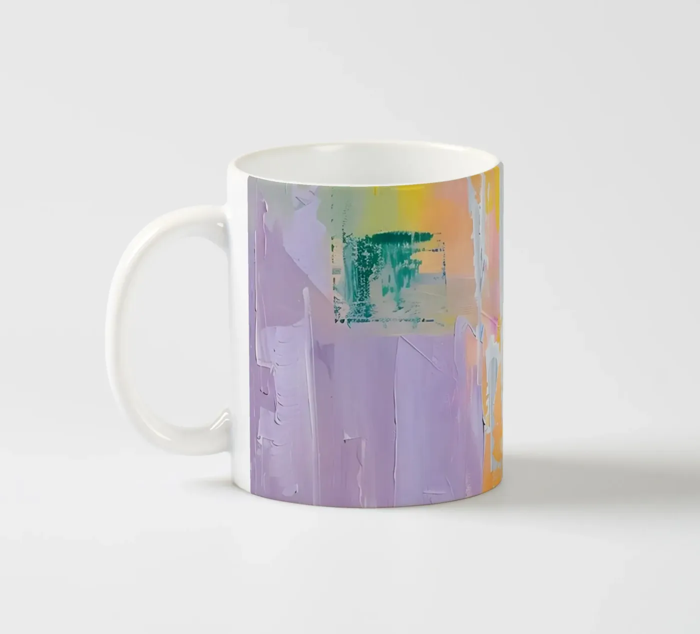 Soft Collision ceramic mug by Colormenta