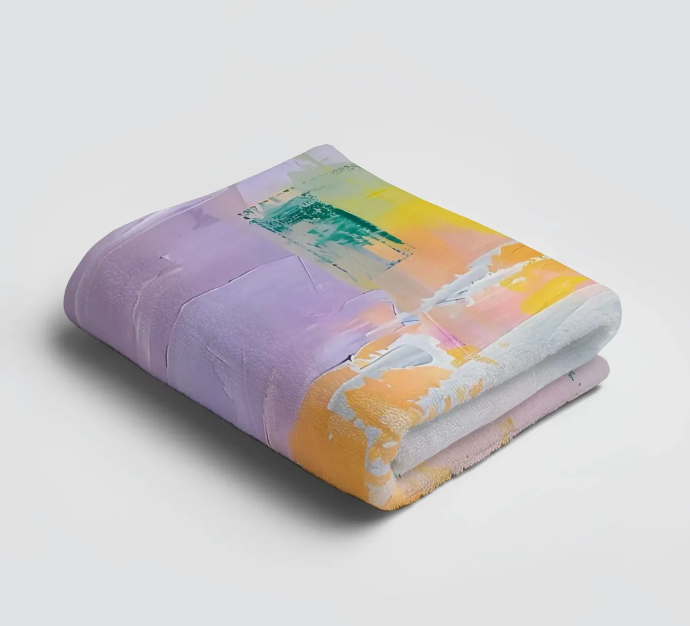 Lichte botsing badhanddoek van Colormenta