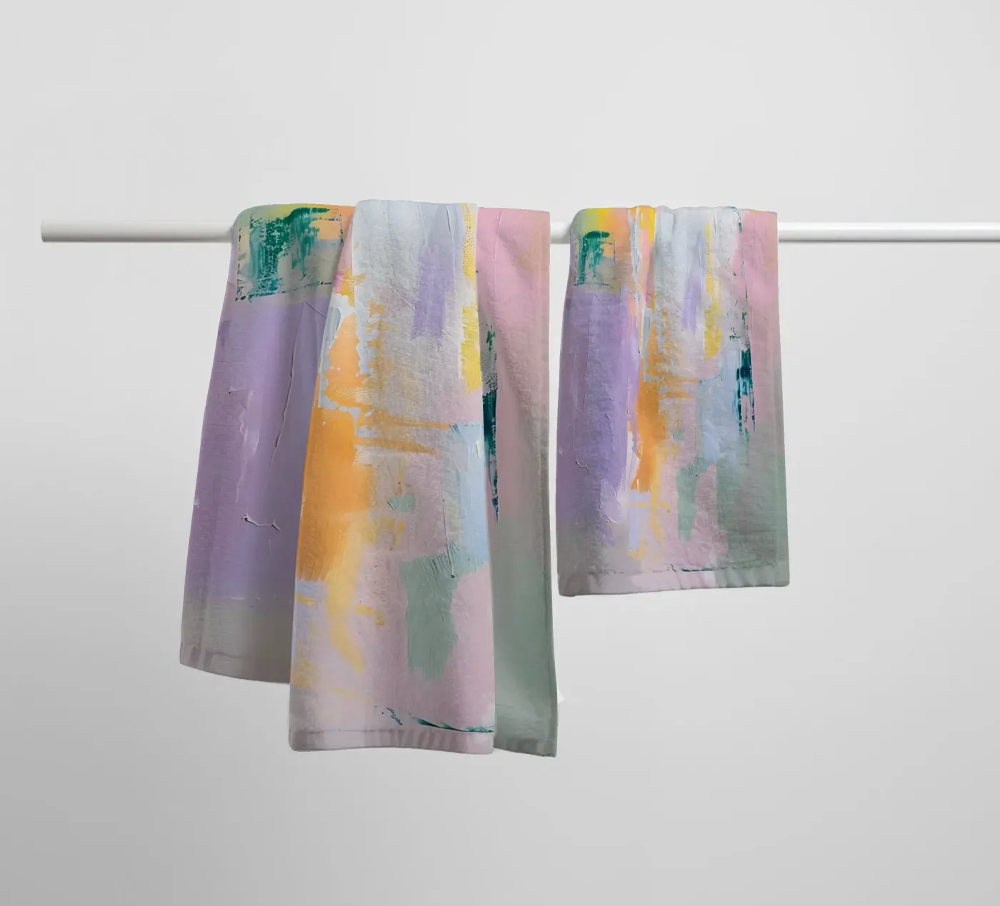 Lichte botsing badhanddoek van Colormenta