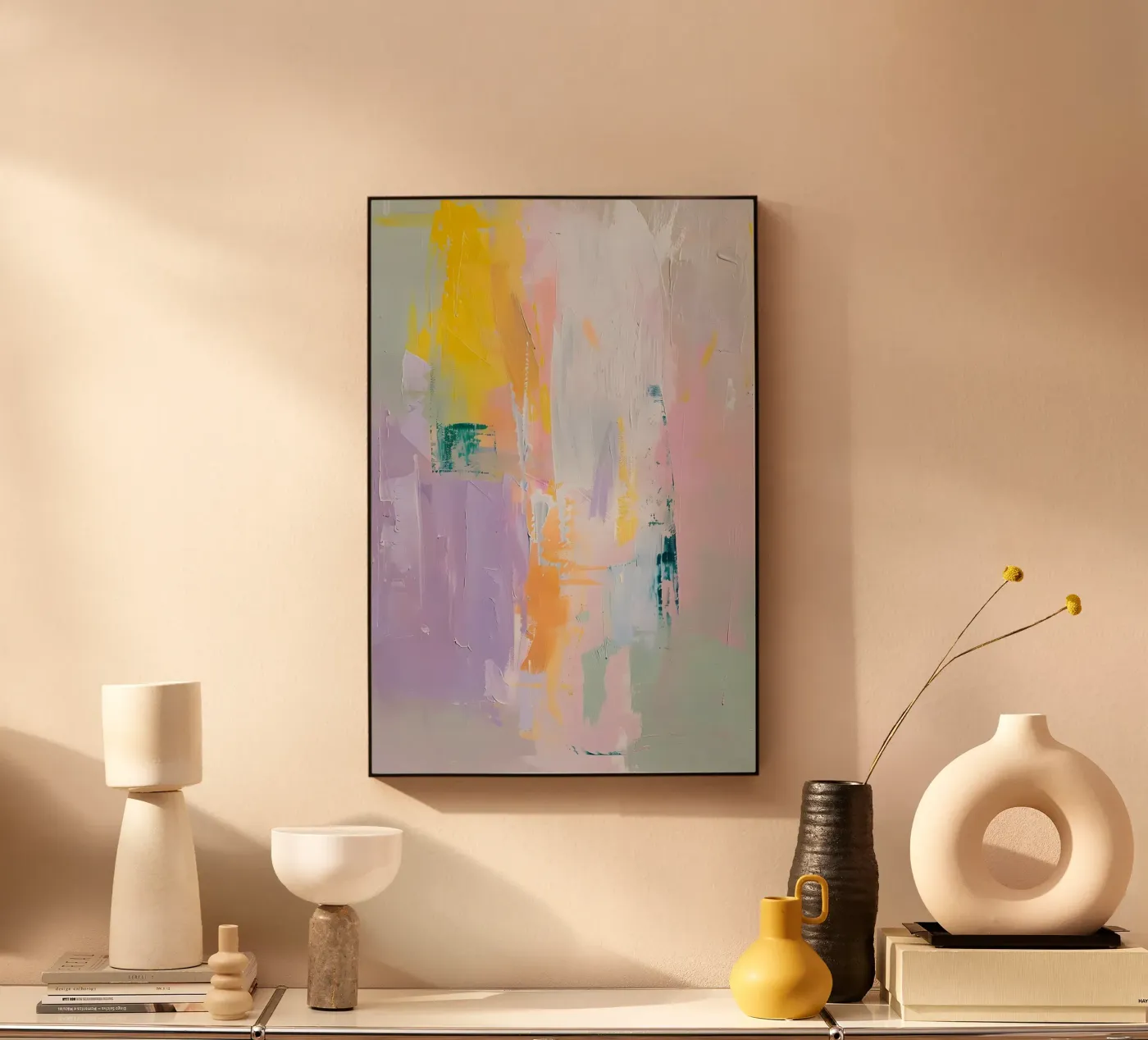 Lichte botsing acryl van Colormenta