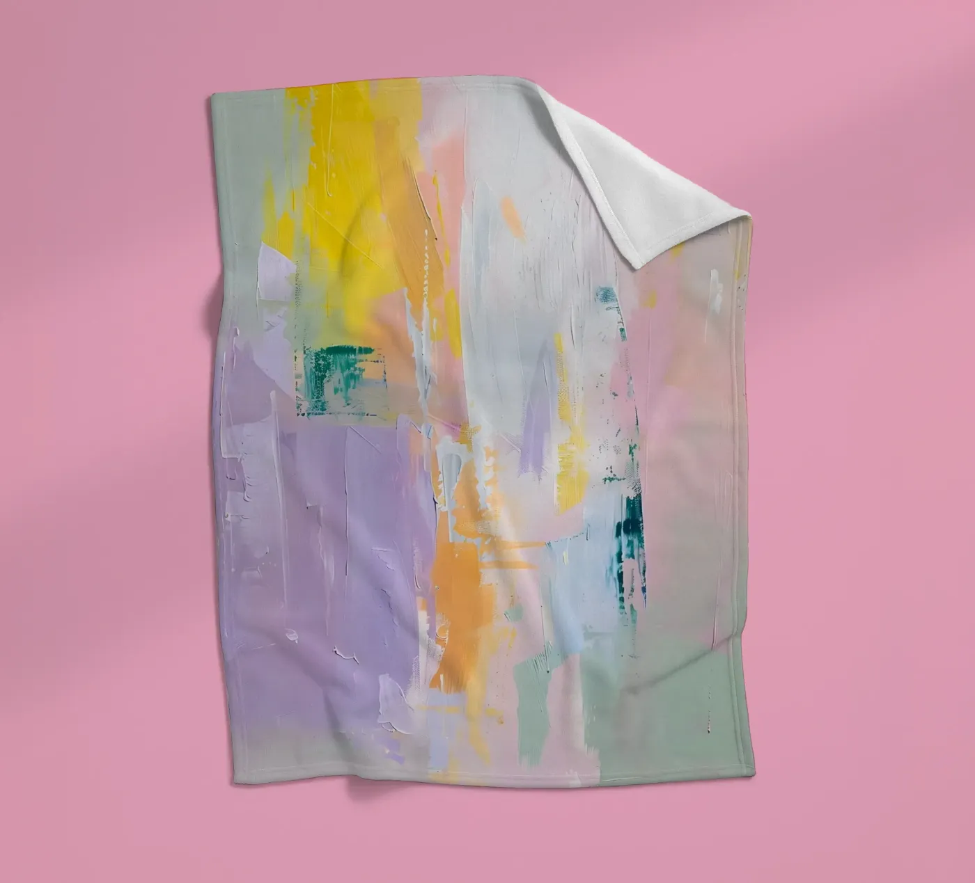 Lichte botsing fleecedeken van Colormenta