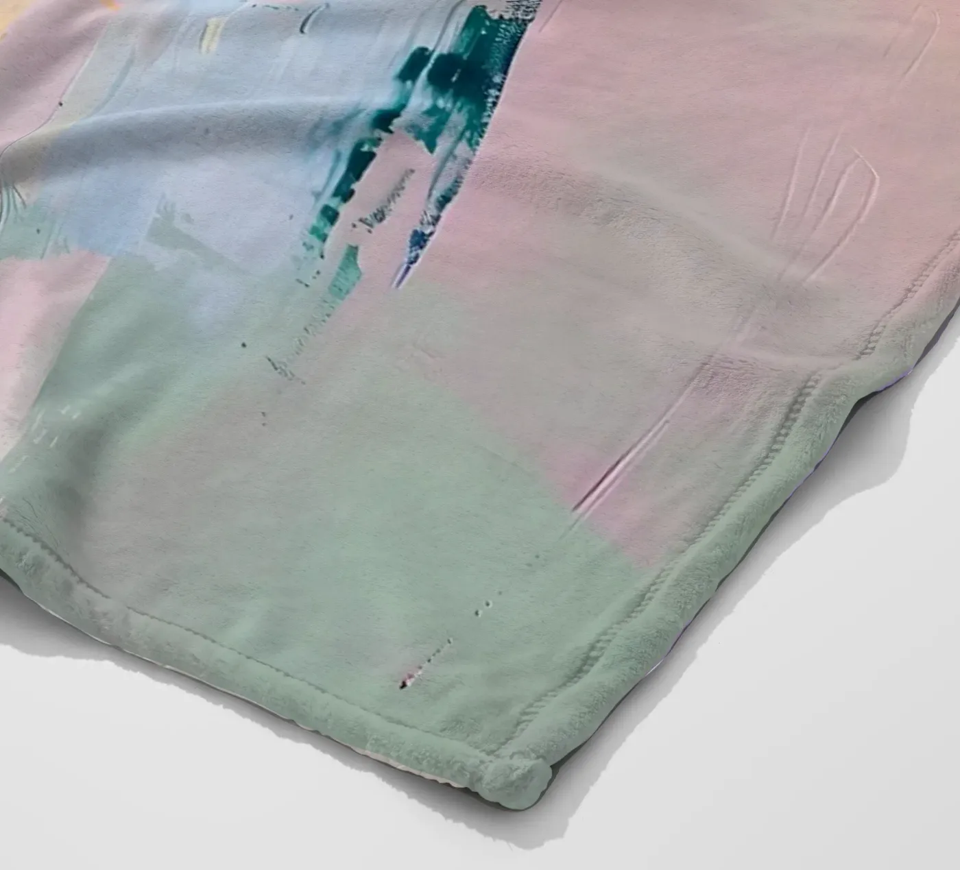 Lichte botsing fleecedeken van Colormenta