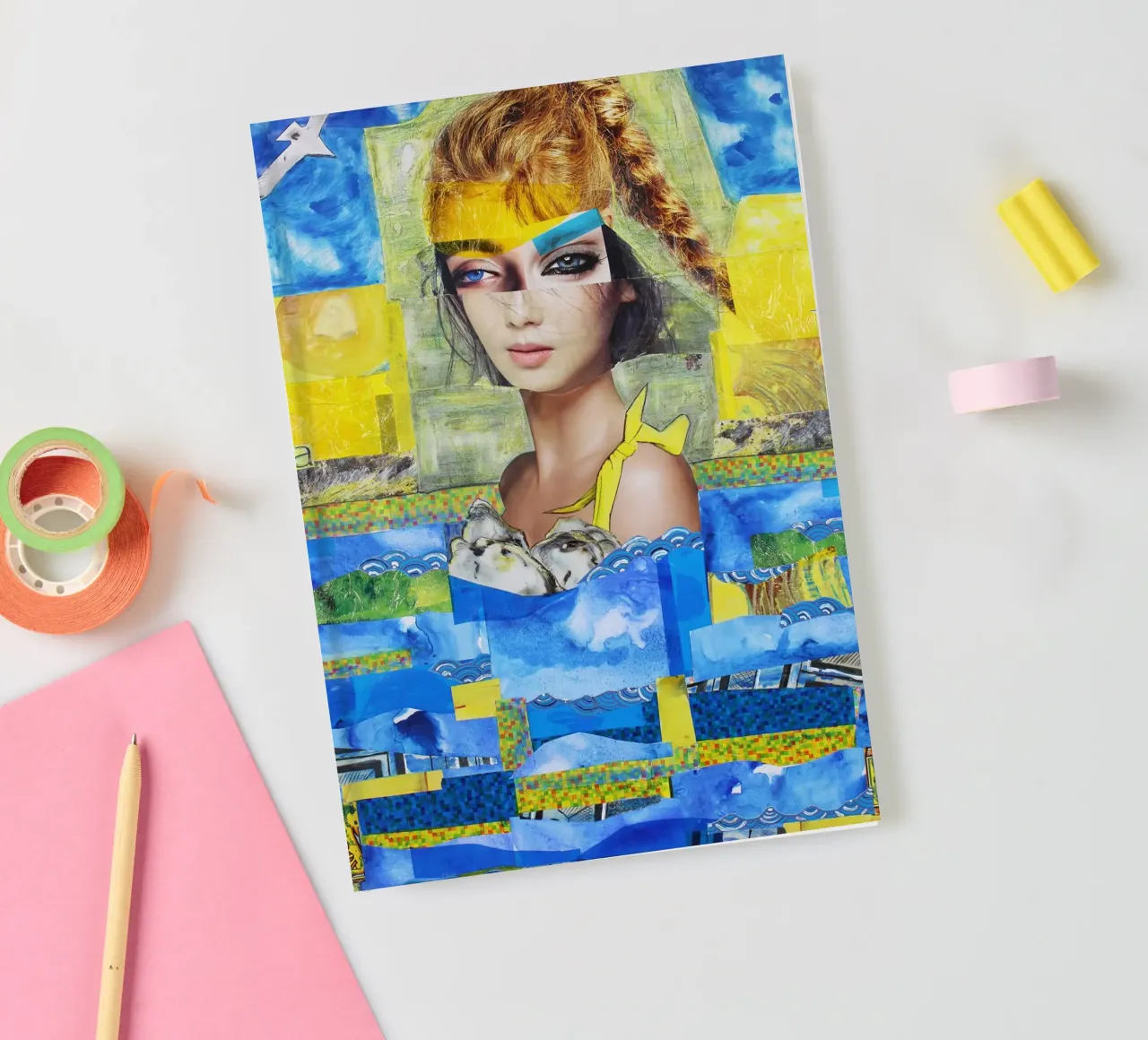 The Sea my Pool notebook by Paperheartmixx