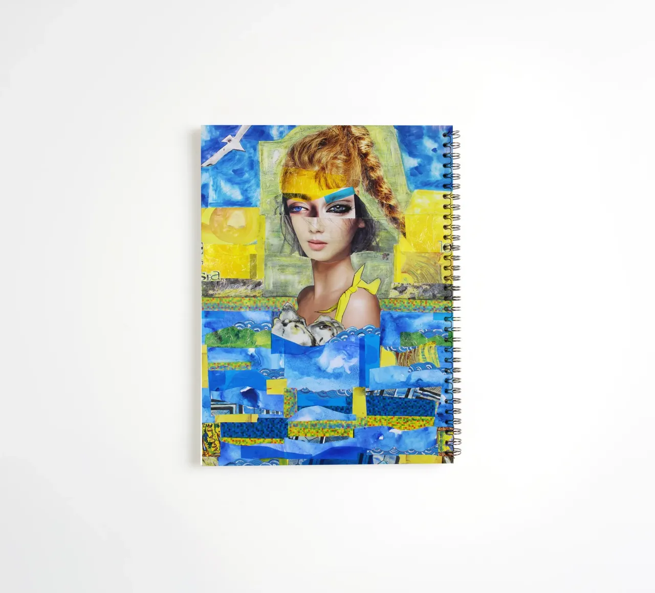 The Sea my Pool spiral notebook by Paperheartmixx