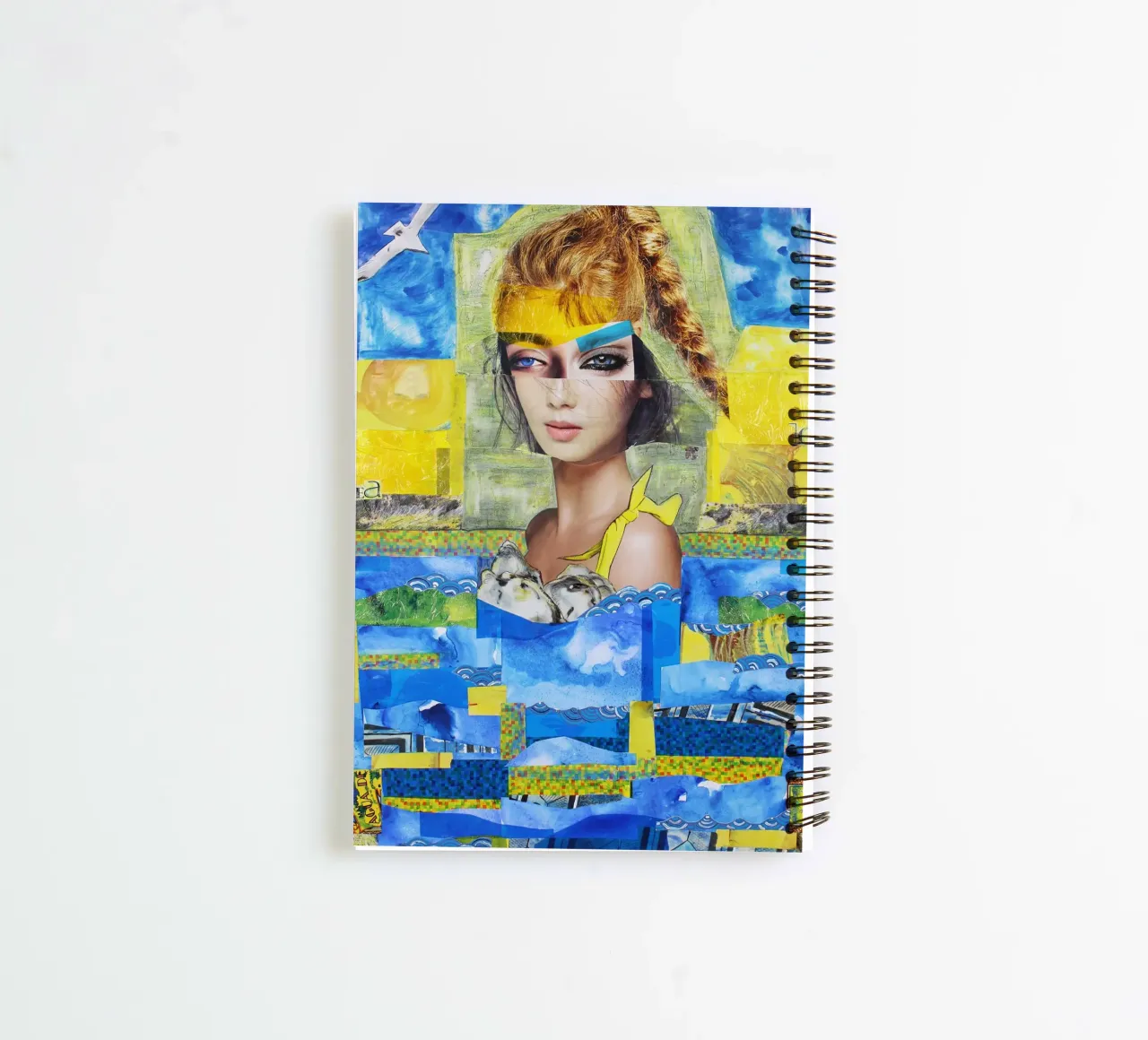 The Sea my Pool spiral notebook by Paperheartmixx