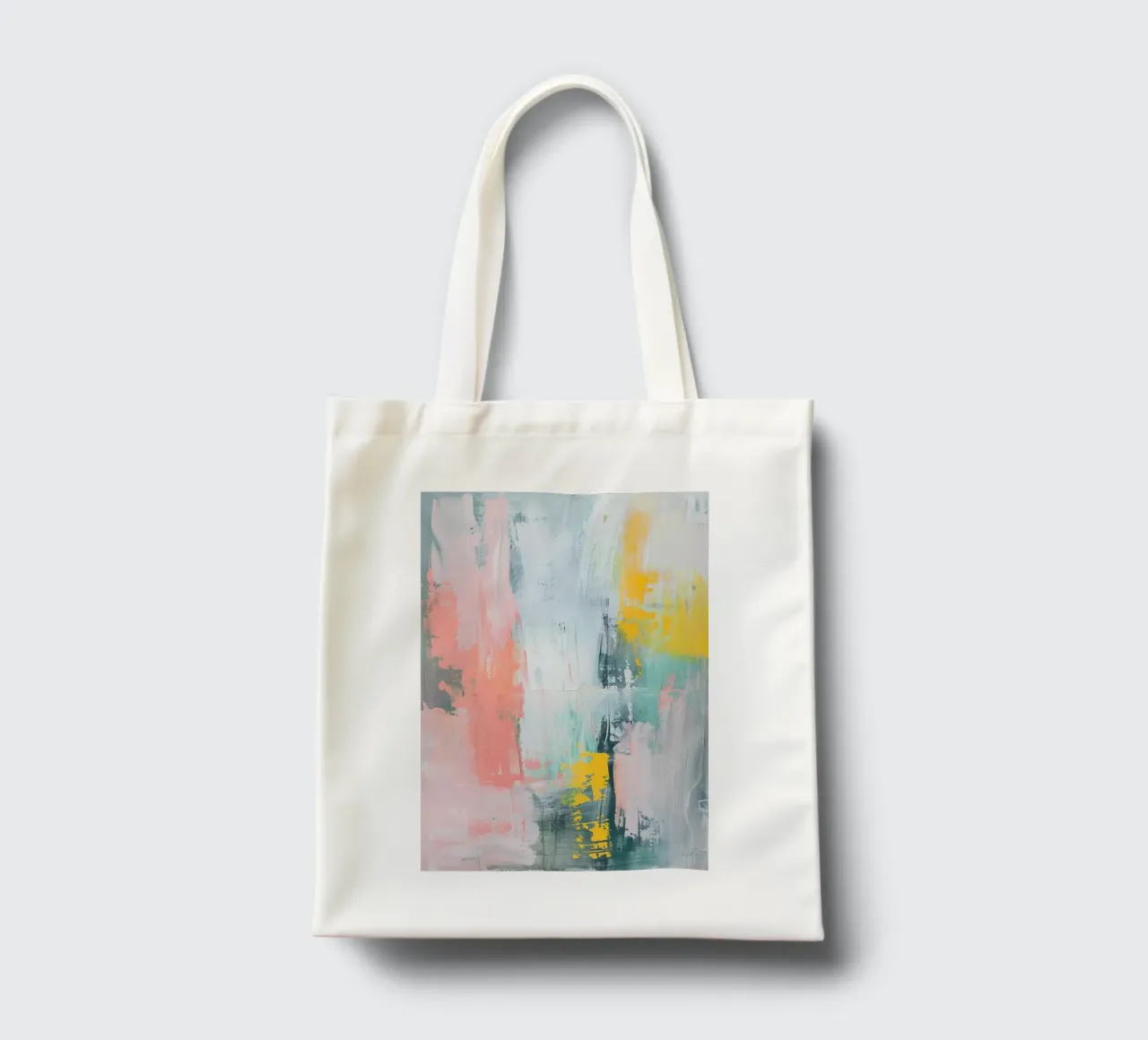 Sunlit Abstraction borsa in juta da Mosaic Dialogue