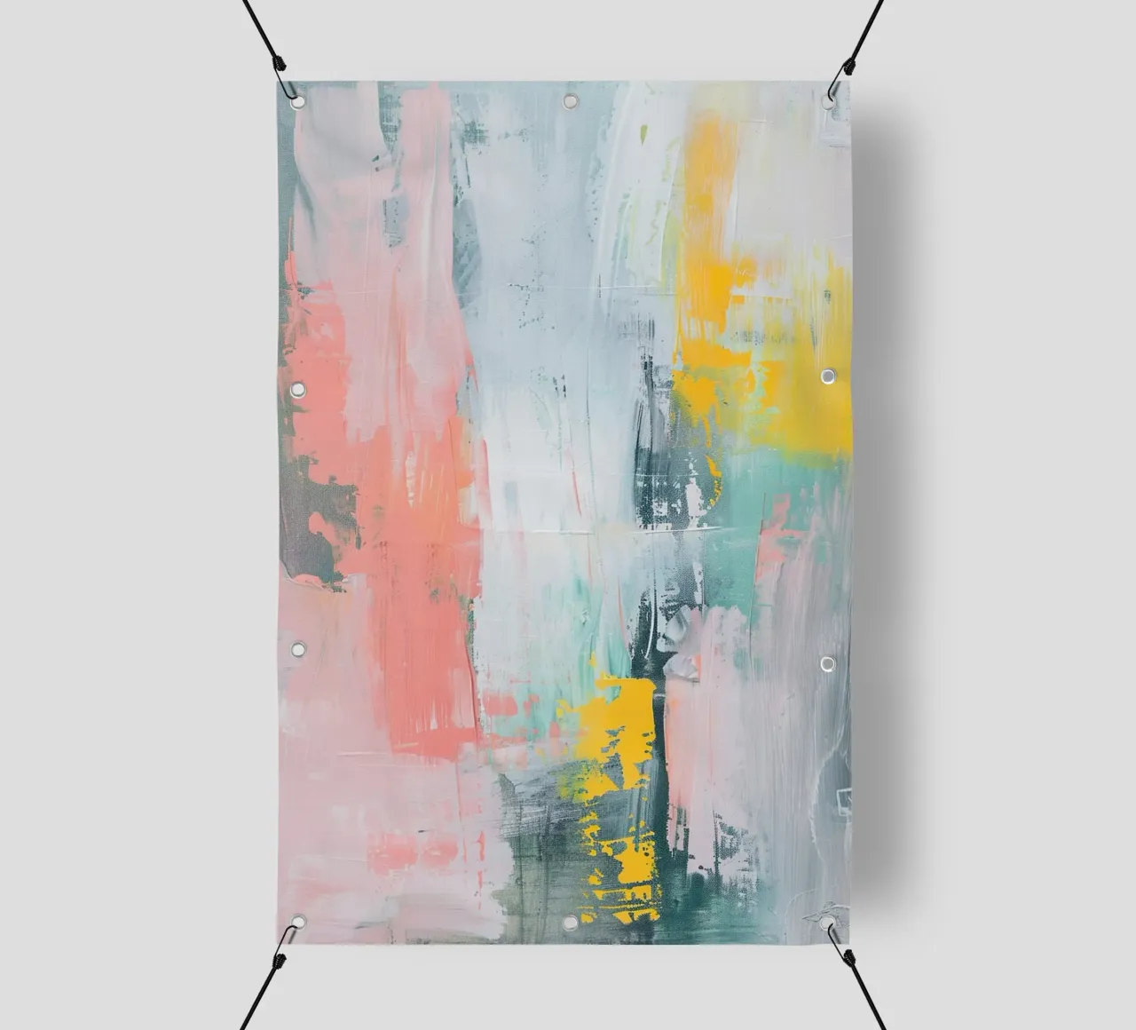 Sunlit Abstraction telo in pvc da Mosaic Dialogue