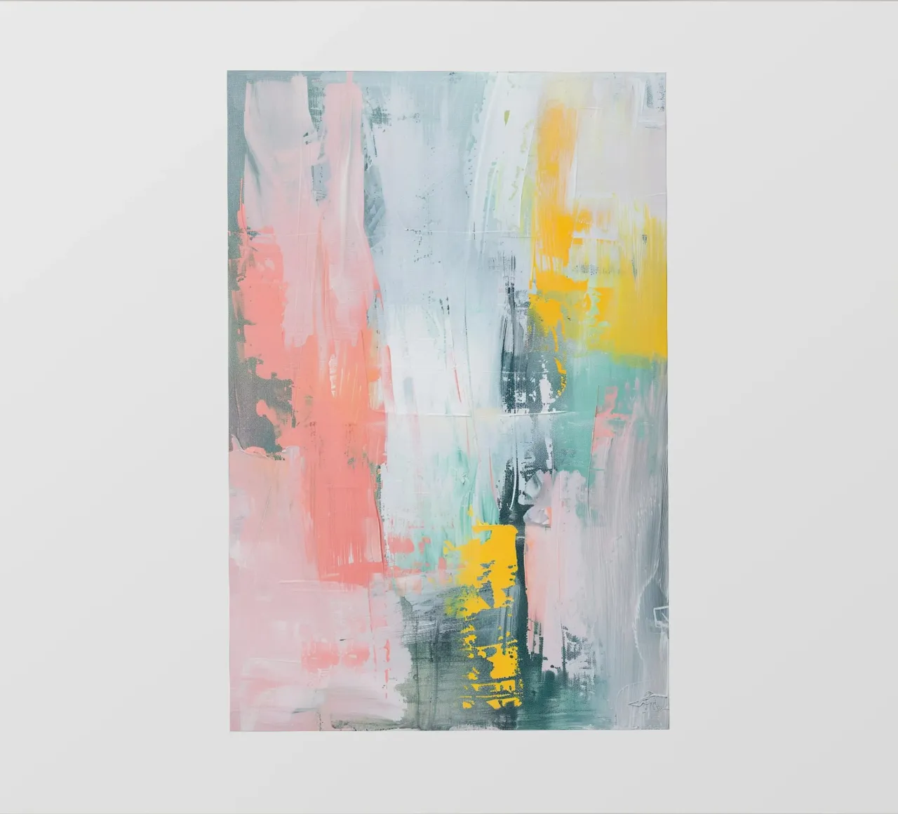 Sunlit Abstraction telo in pvc da Mosaic Dialogue