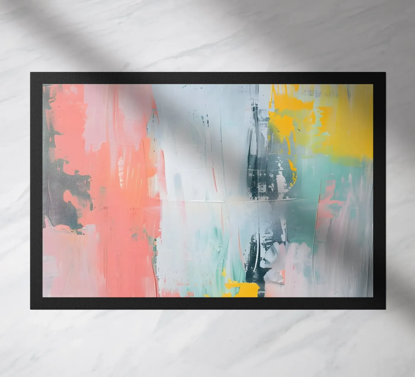 Sunlit Abstraction doormat by Colormenta