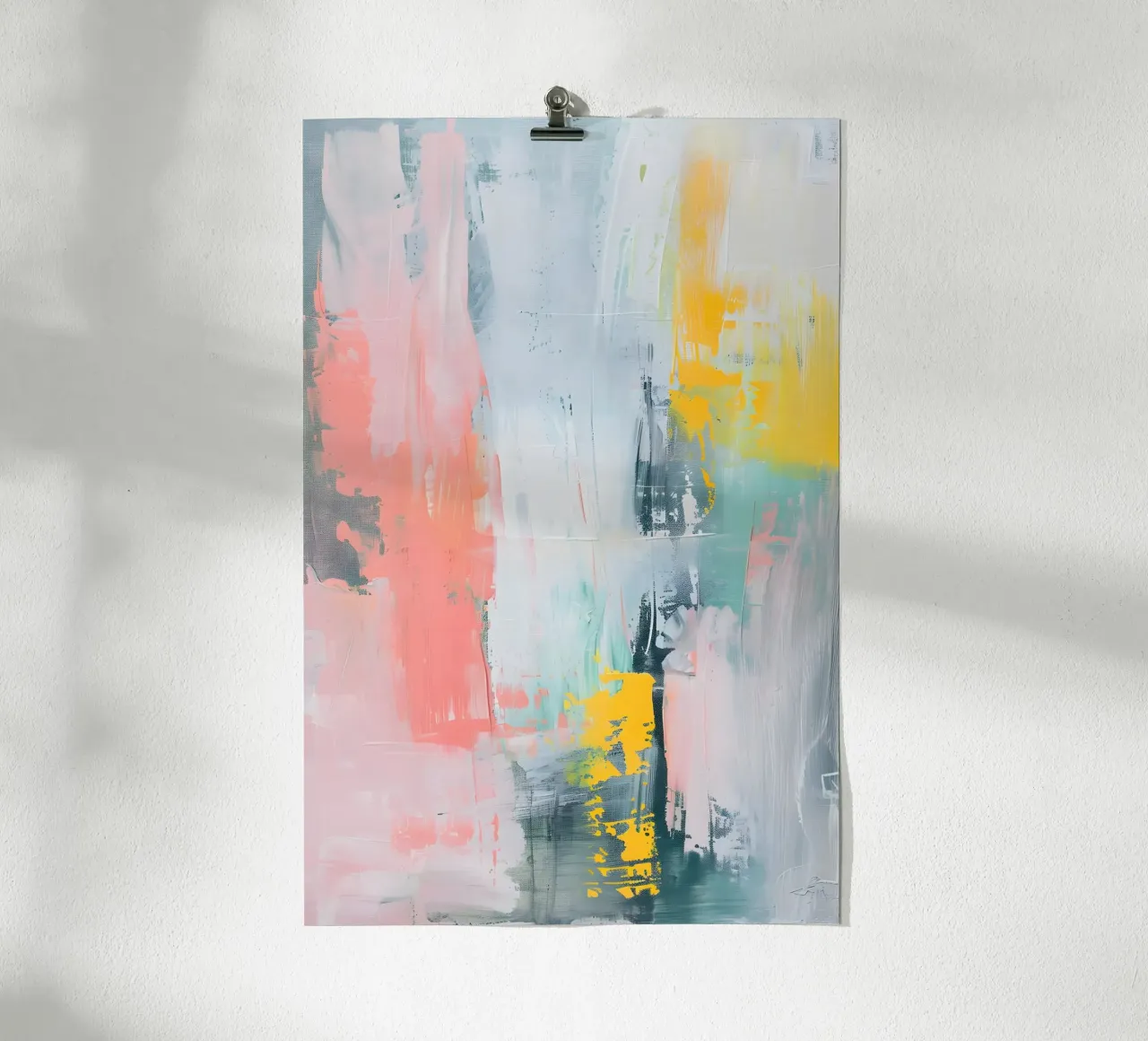 Sunlit Abstraction poster da Colormenta