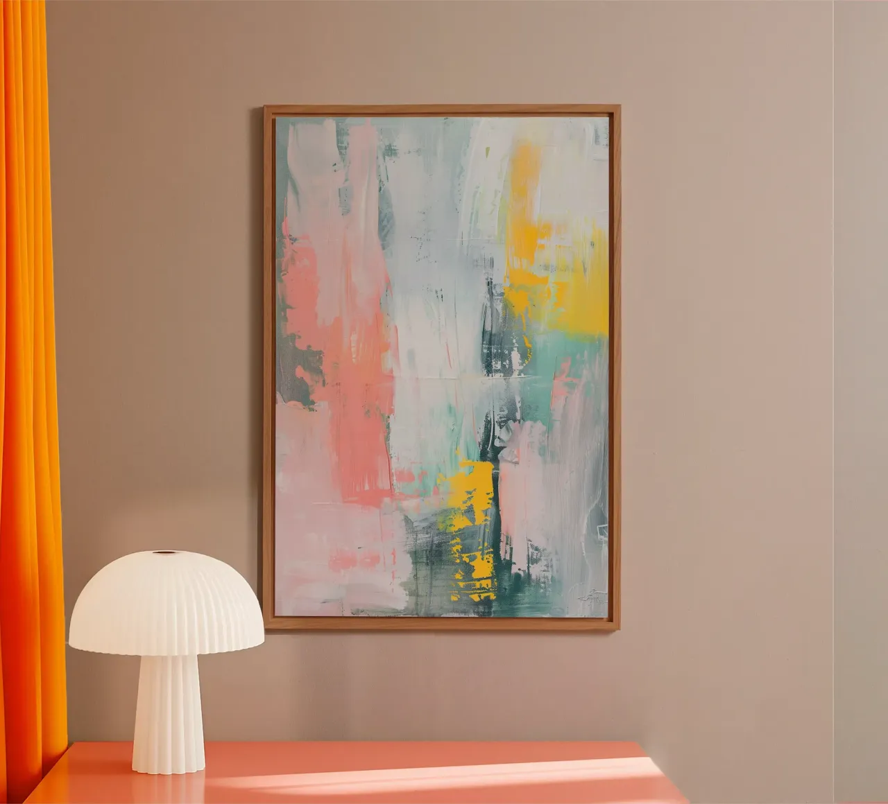 Sunlit Abstraction alluminio dibond da Mosaic Dialogue