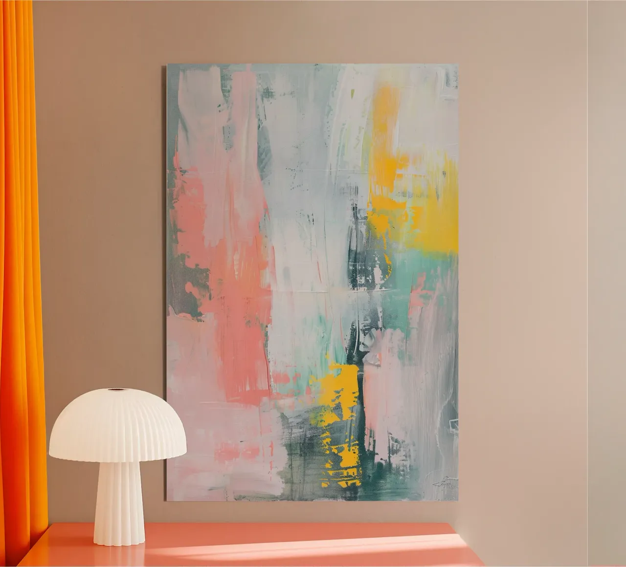 Sunlit Abstraction alluminio dibond da Mosaic Dialogue