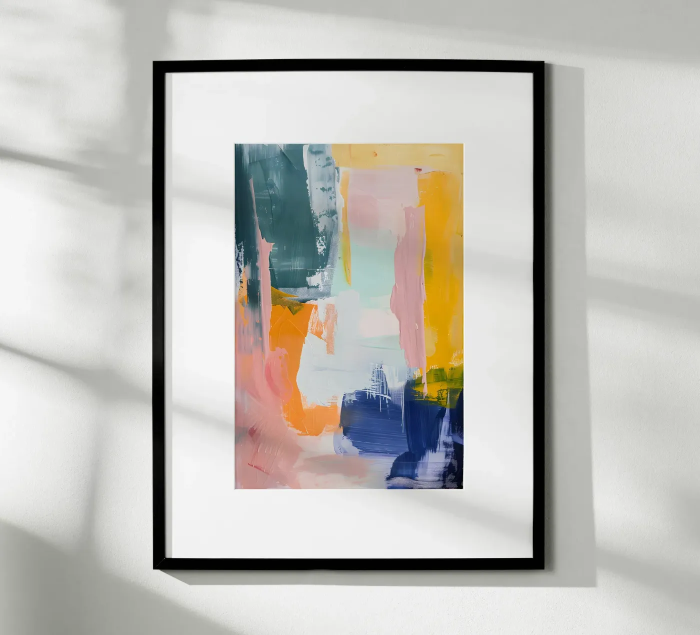 Zonovergoten harmonie poster van Colormenta