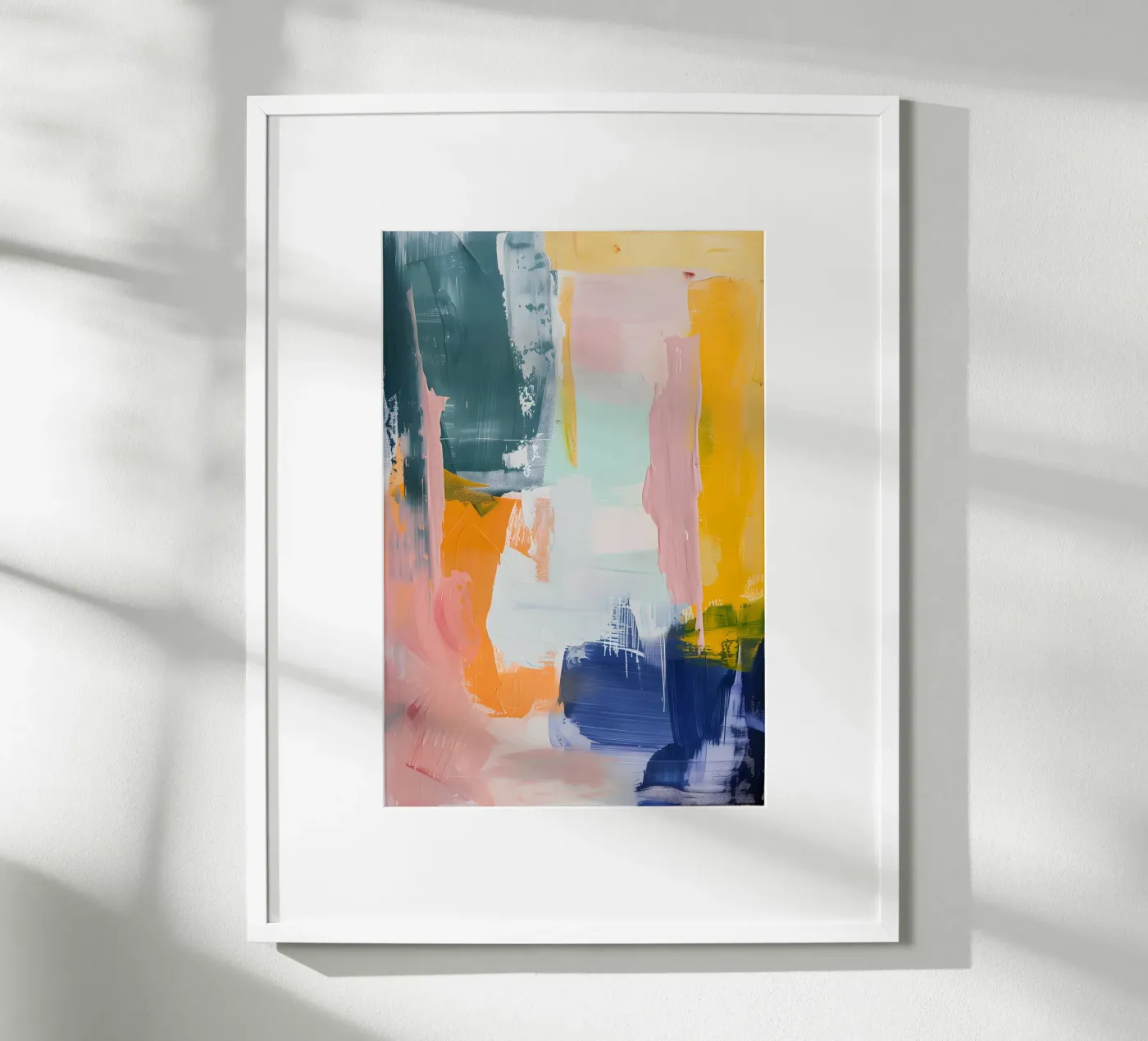 Zonovergoten harmonie poster van Colormenta