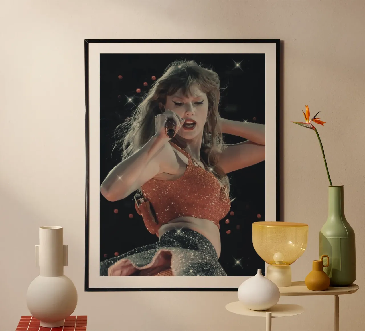 Taylor Swift poster con telaio in plastica da Musadad Shop