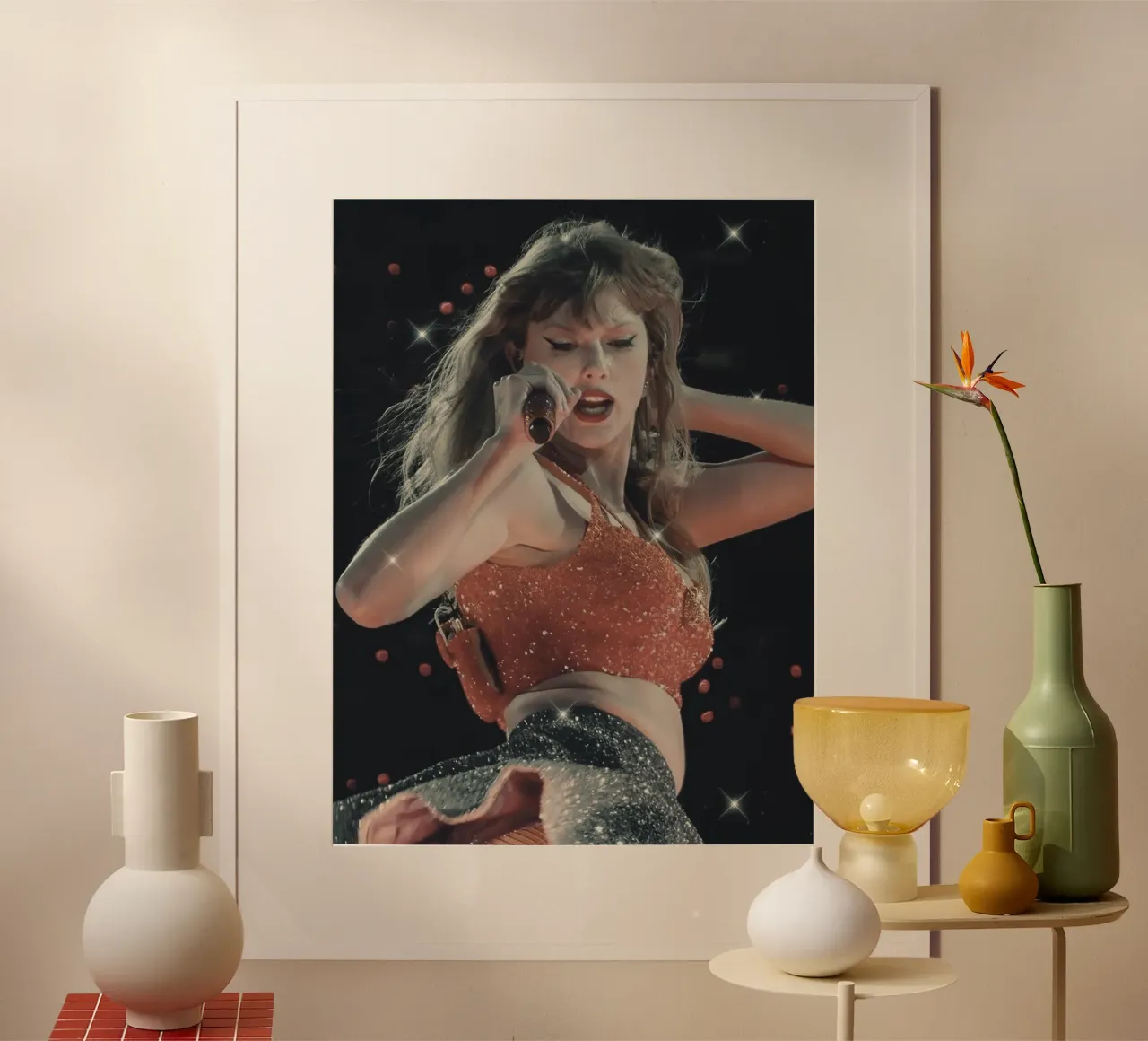 Taylor Swift poster con telaio in plastica da Musadad Shop