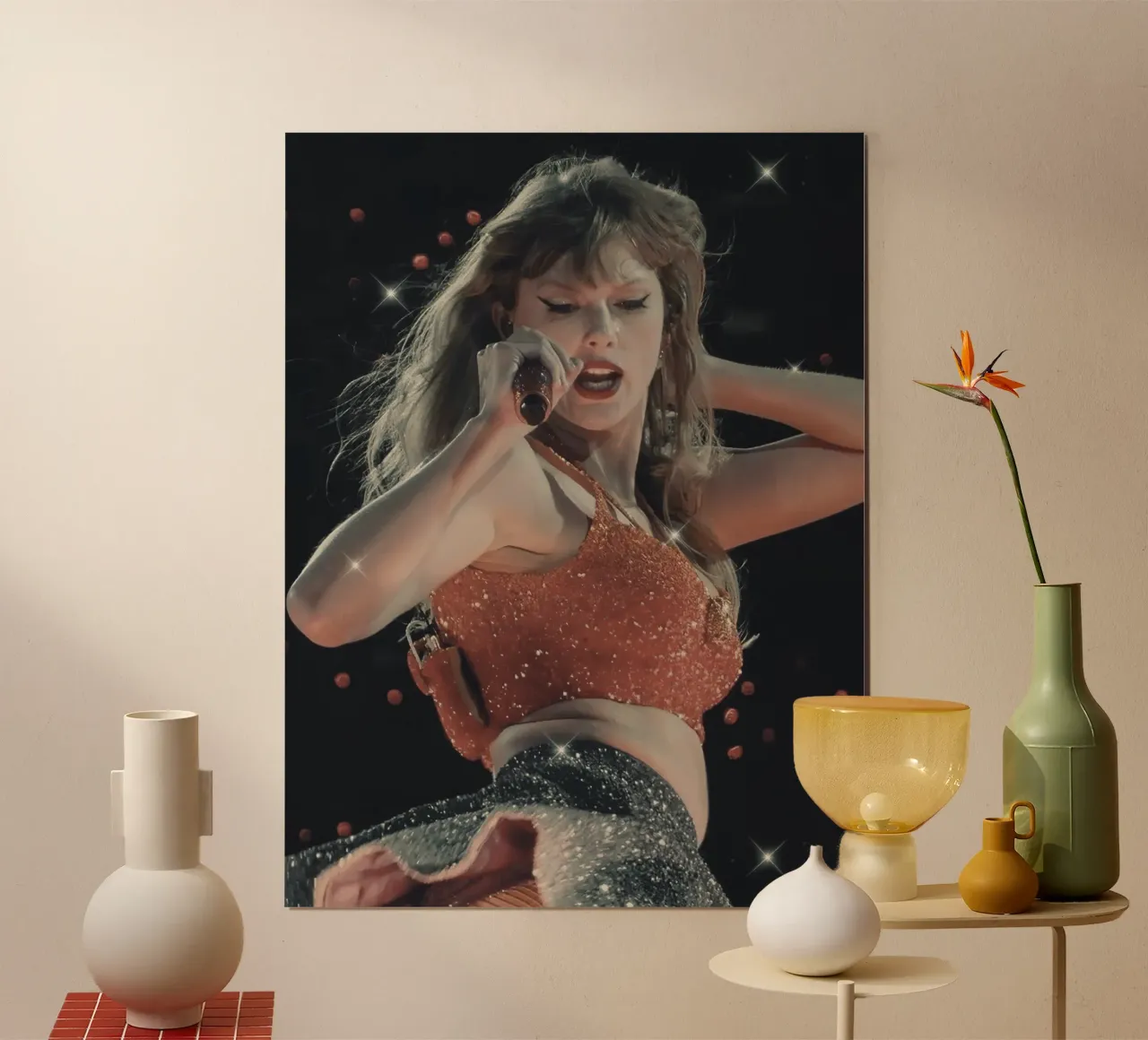 Taylor Swift poster con telaio in plastica da Musadad Shop