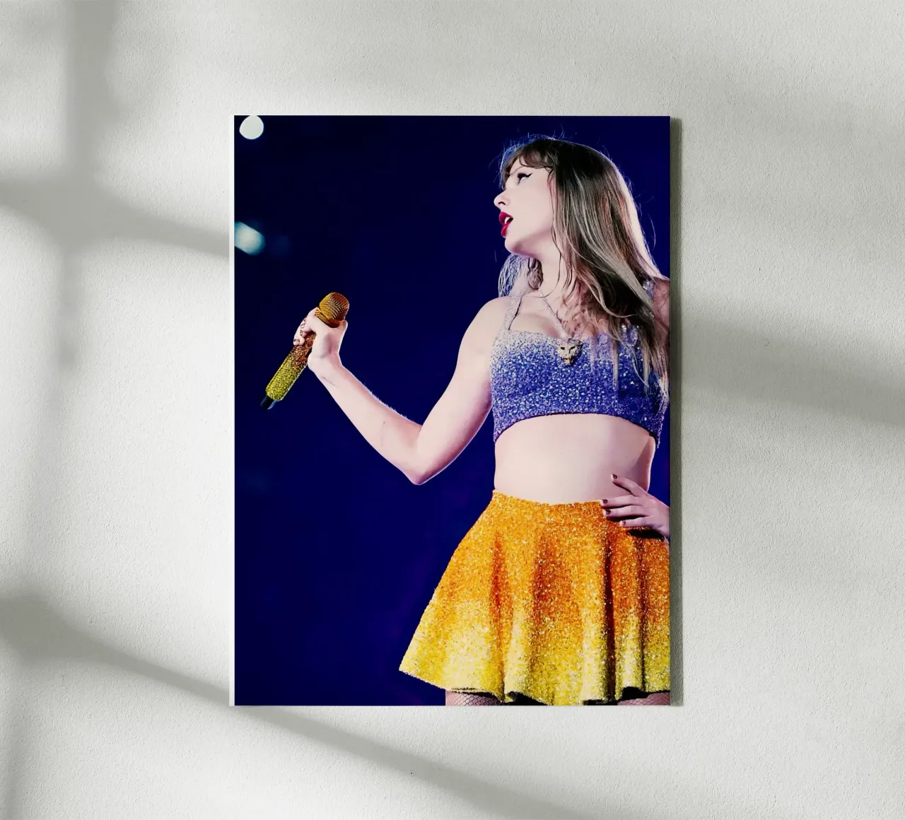 Taylor Swift tela con Cornice a cassetta da Musadad Shop