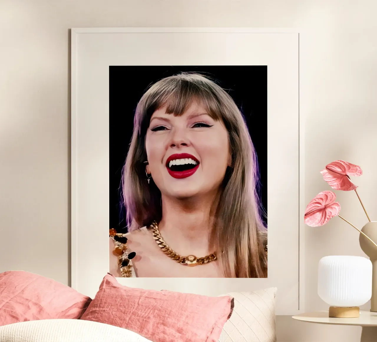 Taylor Swift poster con telaio in plastica da Musadad Shop