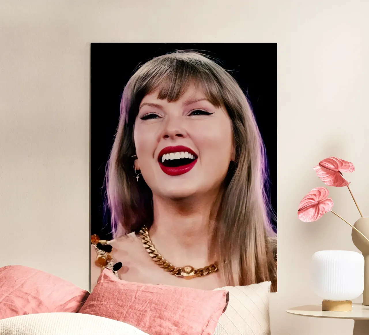 Taylor Swift poster con telaio in plastica da Musadad Shop