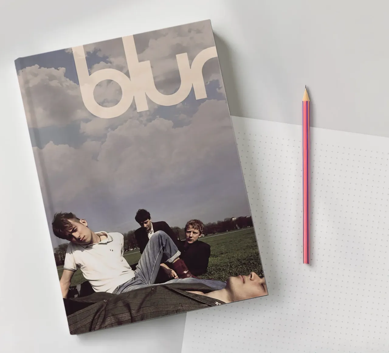 The Blur notebook by Musadad Shop
