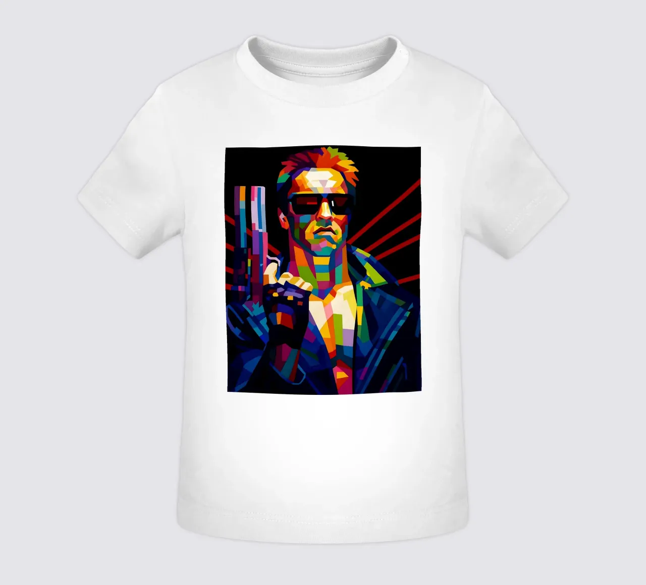 Terminator Arnold Schwarzenegger wpap maglietta neonato da BONANZA