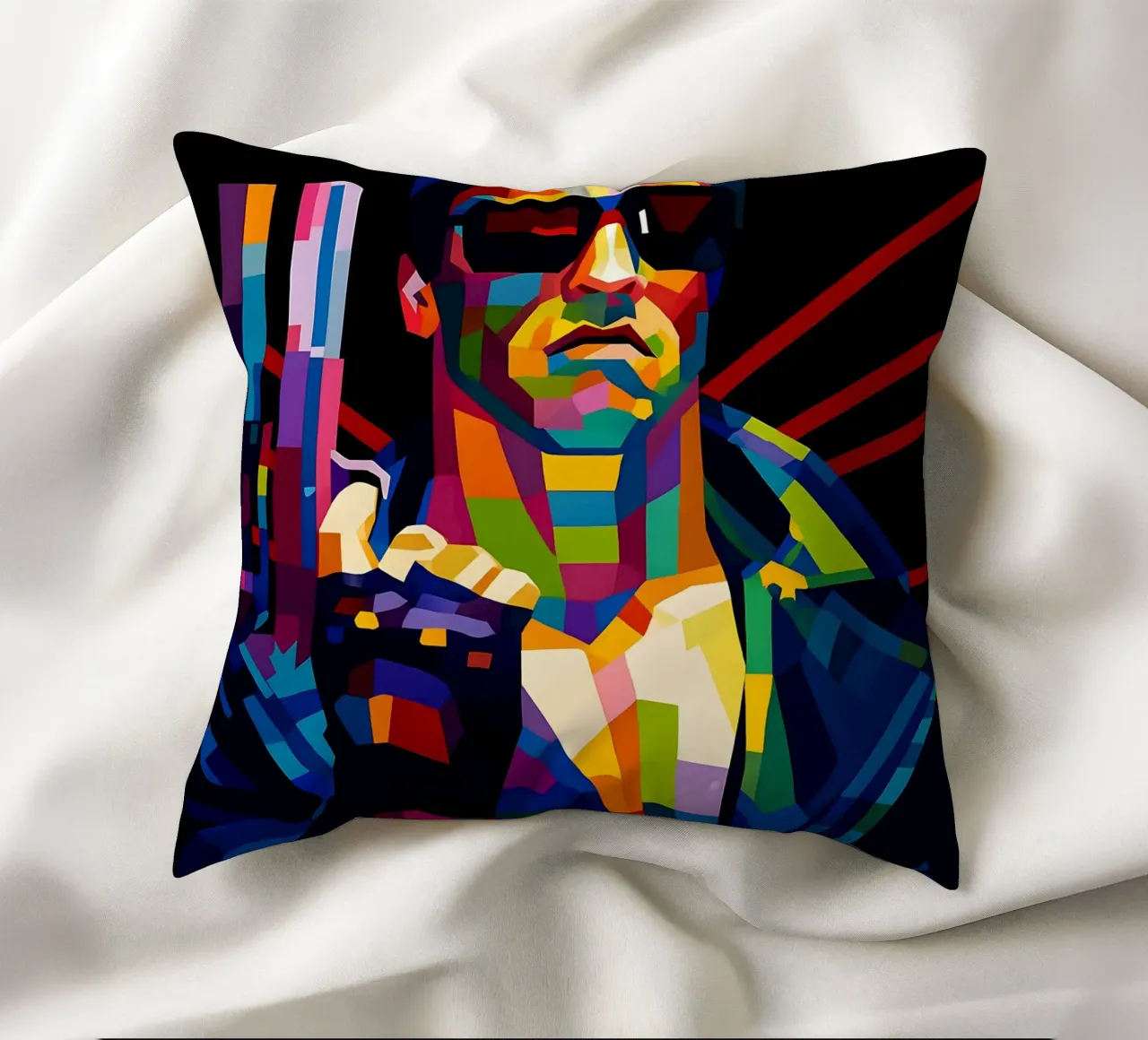 Terminator Arnold Schwarzenegger wpap cuscino da BONANZA