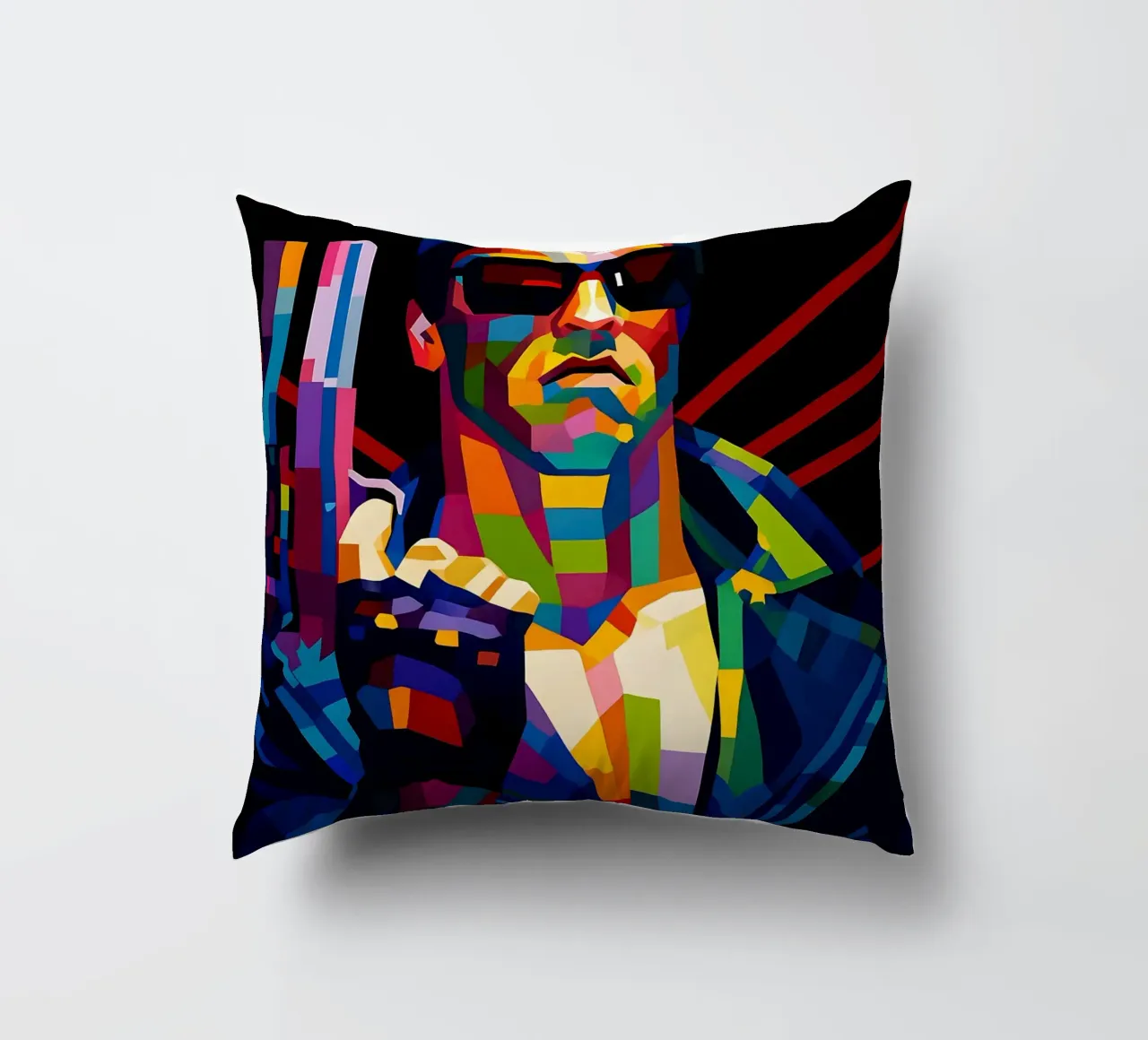 Terminator Arnold Schwarzenegger wpap cuscino da BONANZA