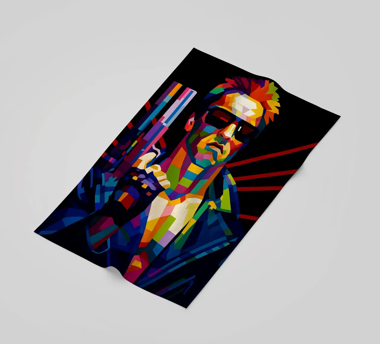 Terminator Arnold Schwarzenegger wpap telo mare da BONANZA