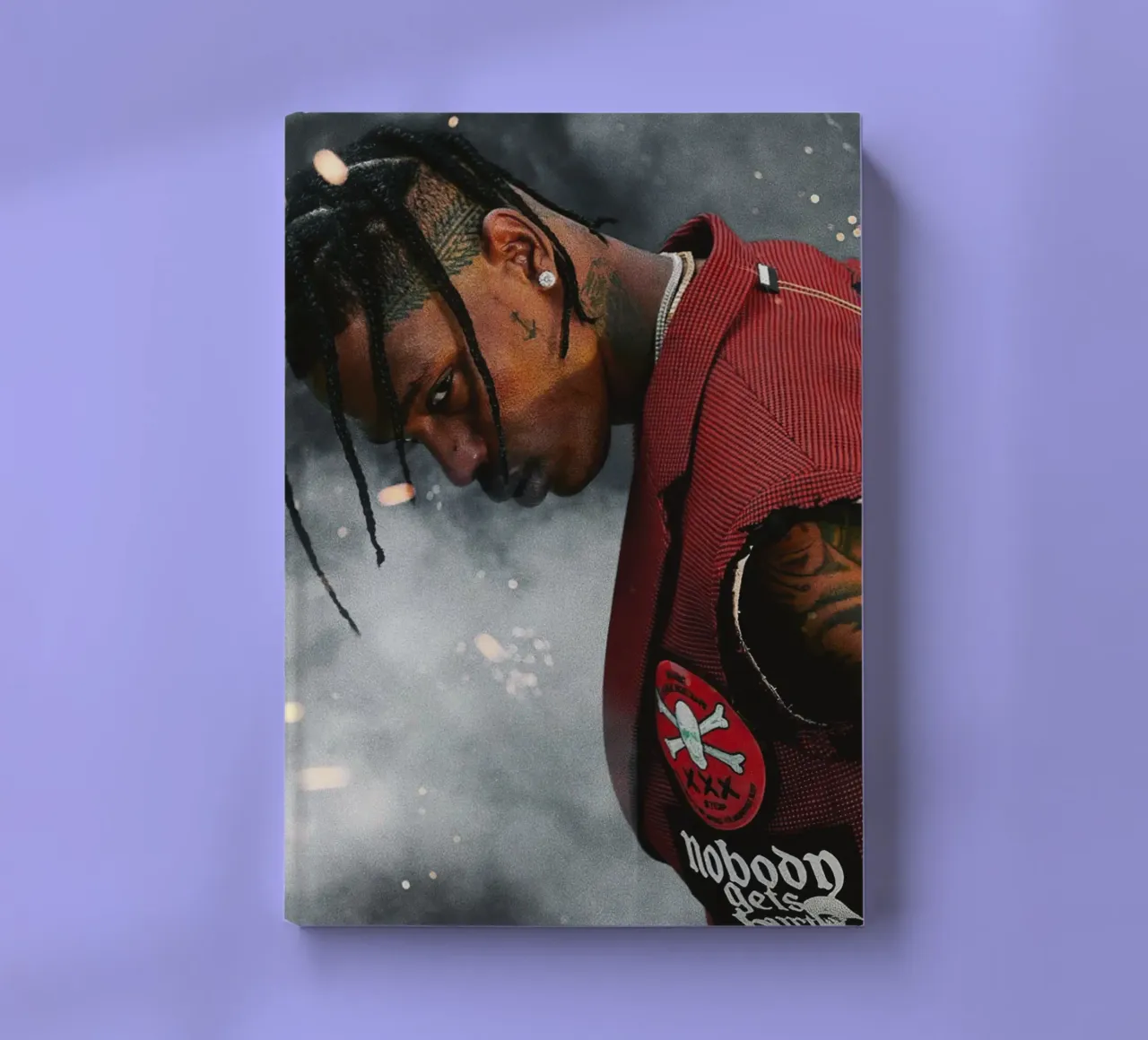 Travis Scott notebook by Musadad Shop