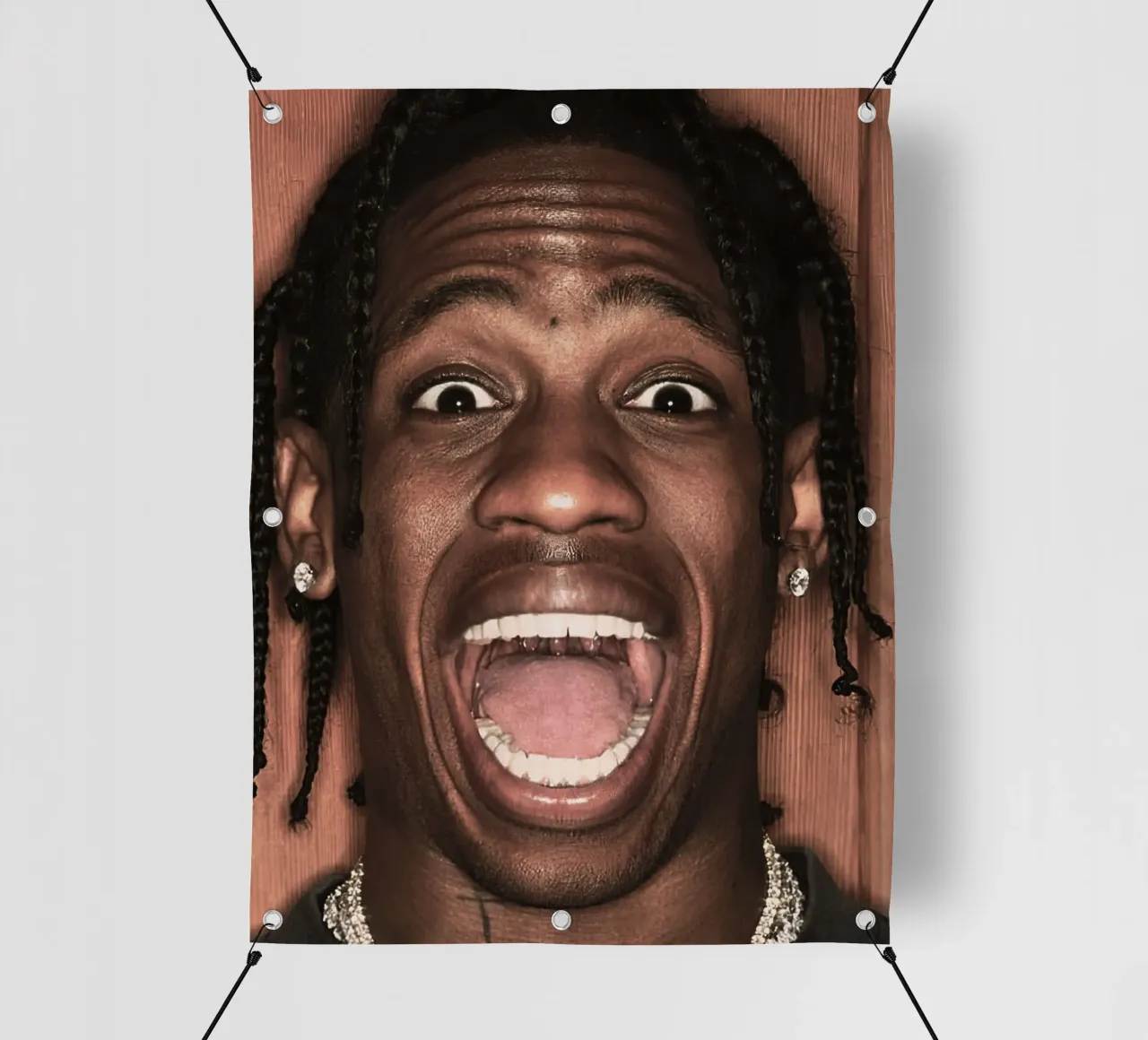Travis Scott telo in pvc da Musadad Shop