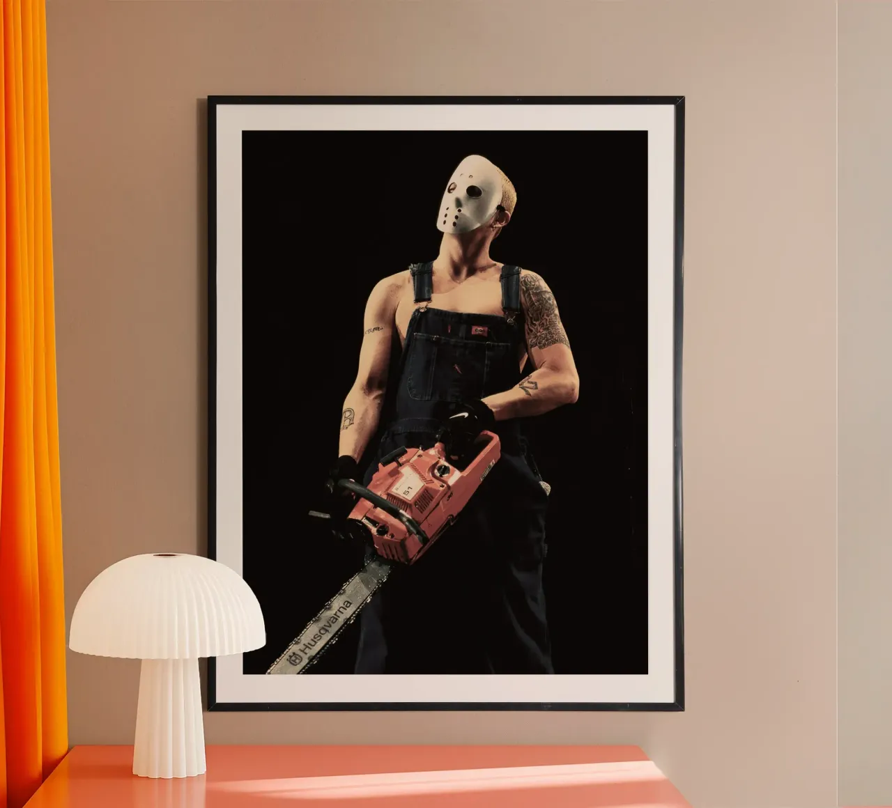 Eminem poster con telaio in plastica da Musadad Shop