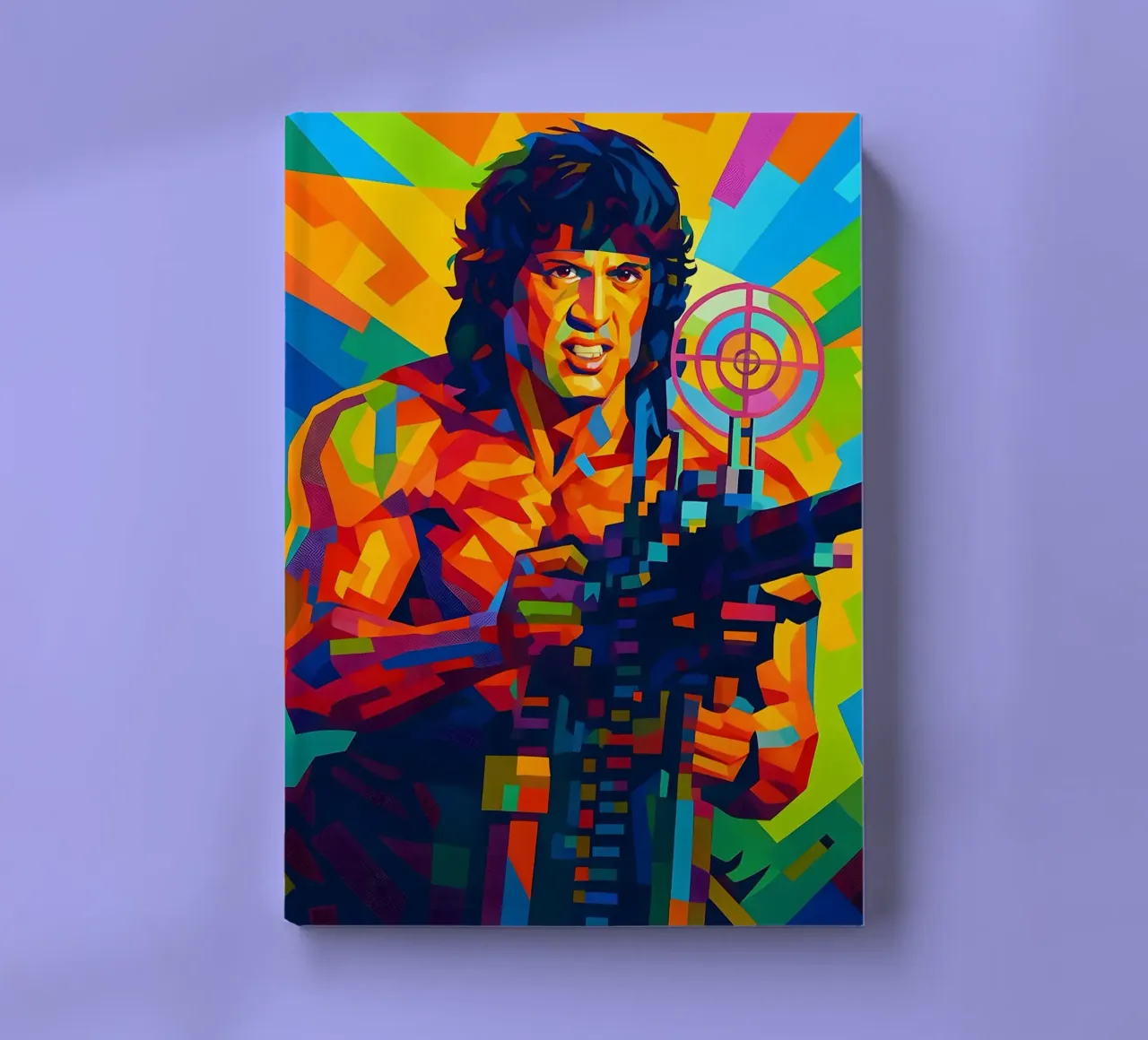 Rambo Sylvester Stallone notebook by BONANZA
