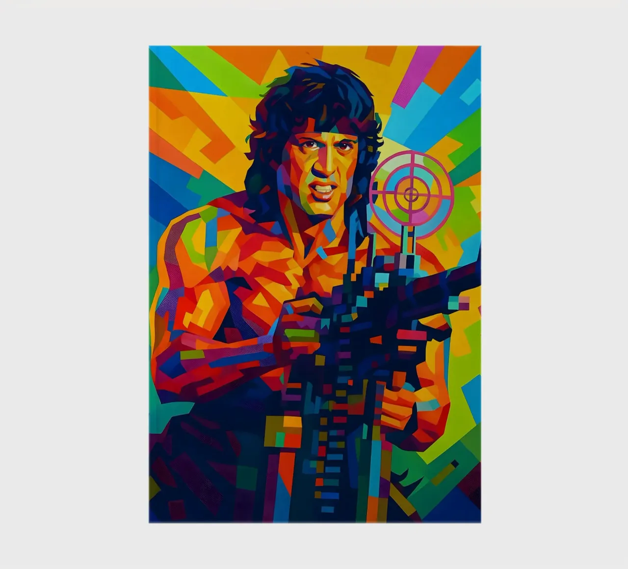 Rambo Sylvester Stallone notebook by BONANZA