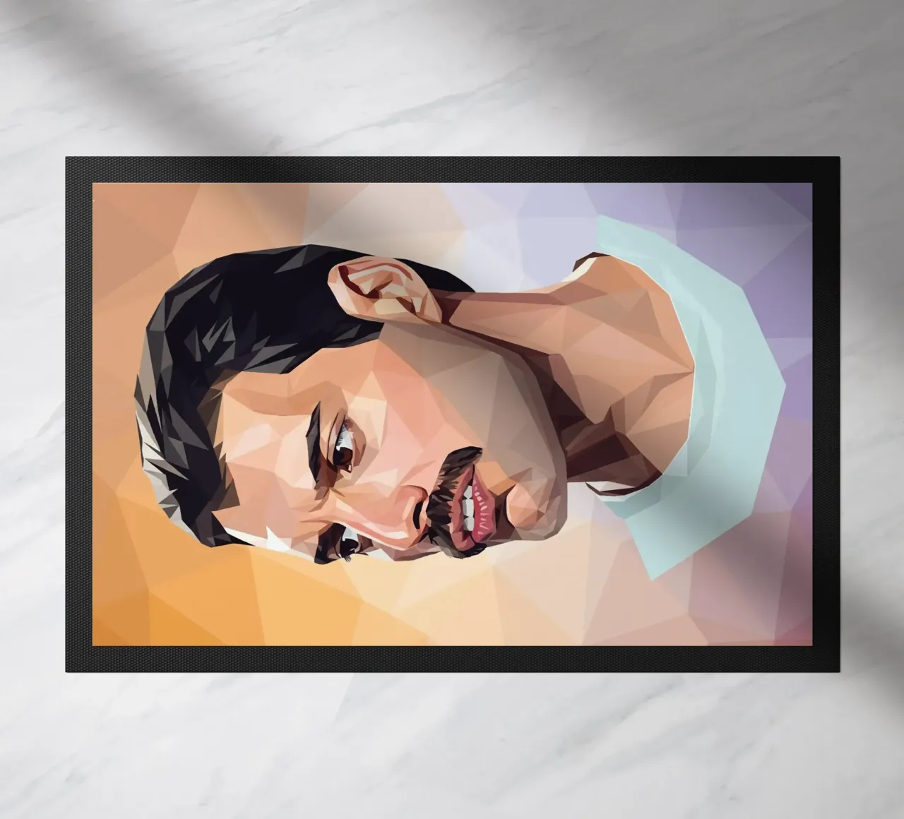 Freddie Mercury Low poly zerbino da Low Profile