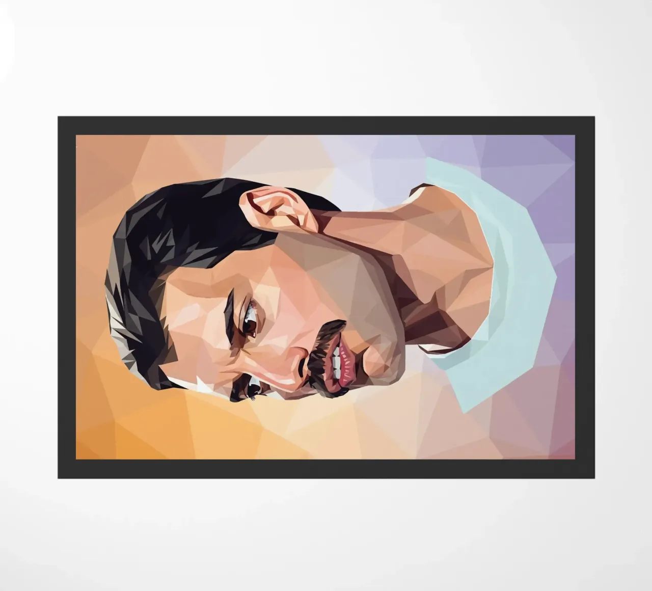 Freddie Mercury Low poly zerbino da Low Profile