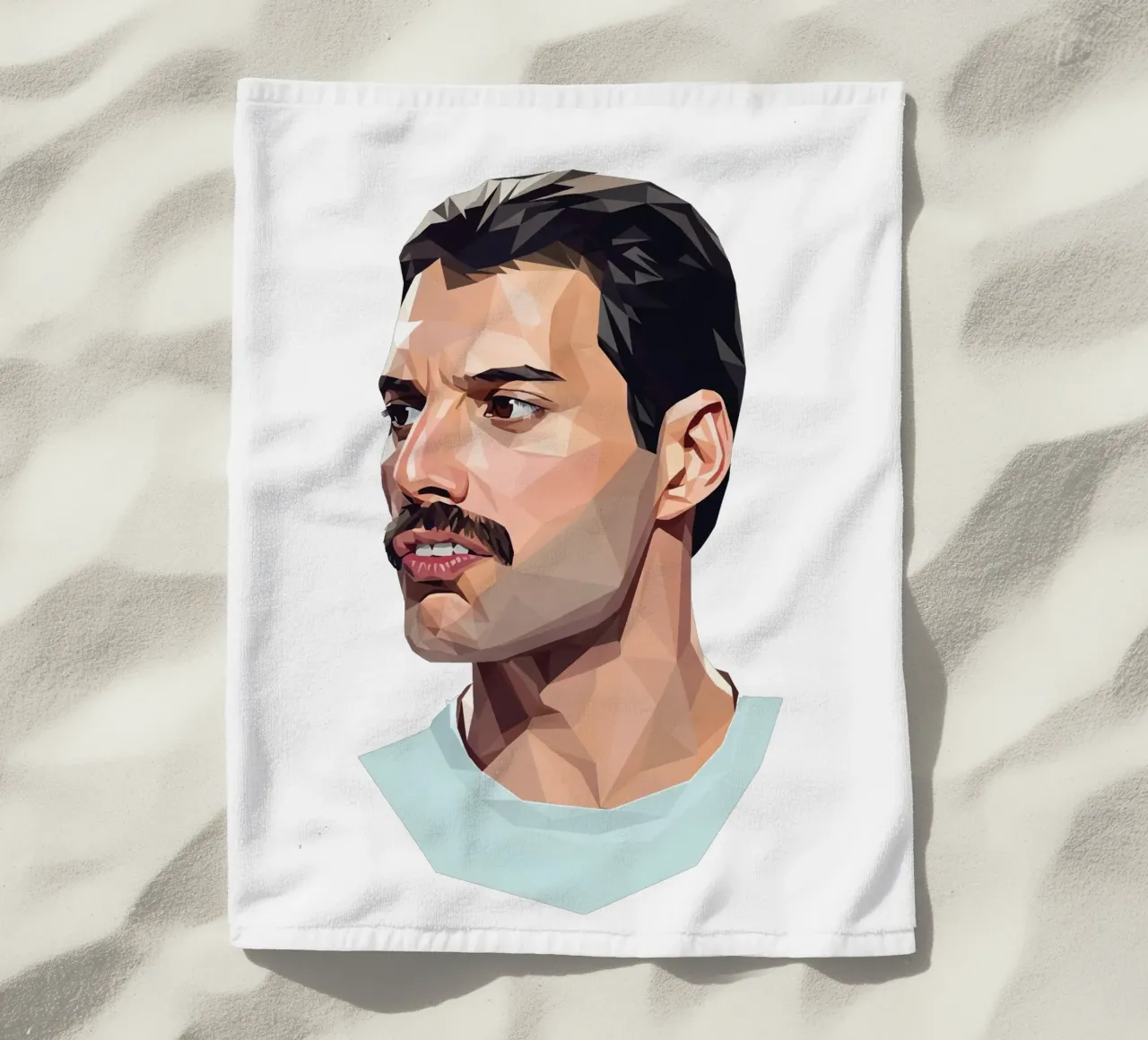 Freddie Mercury Low poly telo mare da Low Profile