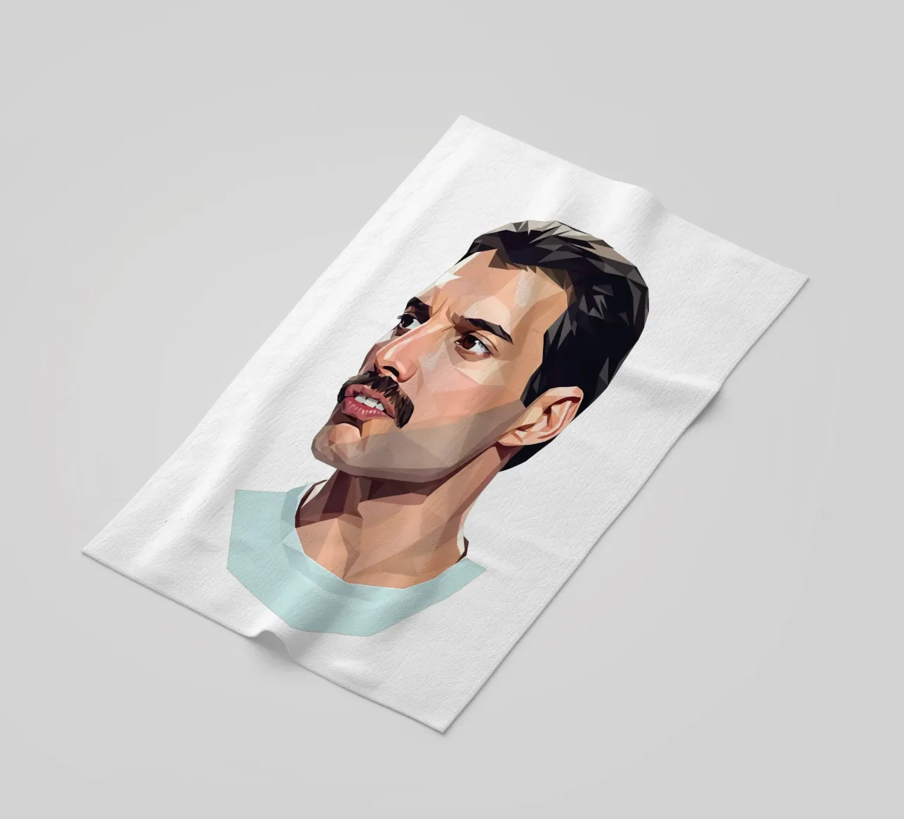 Freddie Mercury Low poly telo mare da Low Profile