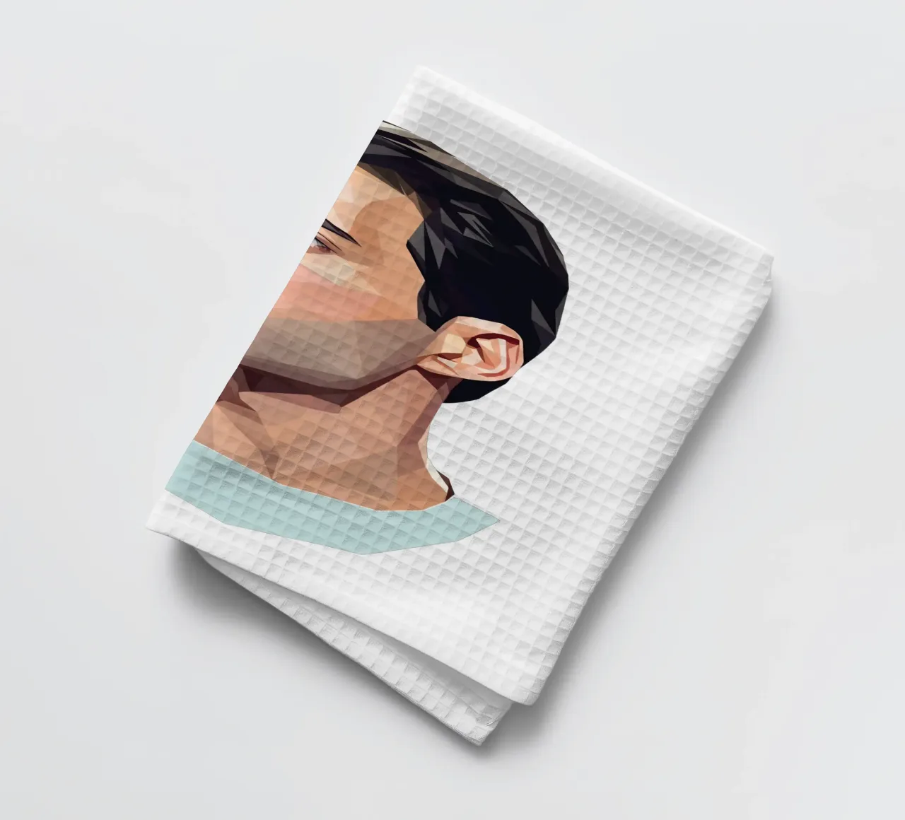Freddie Mercury Low poly canovaccio da cucina da Low Profile