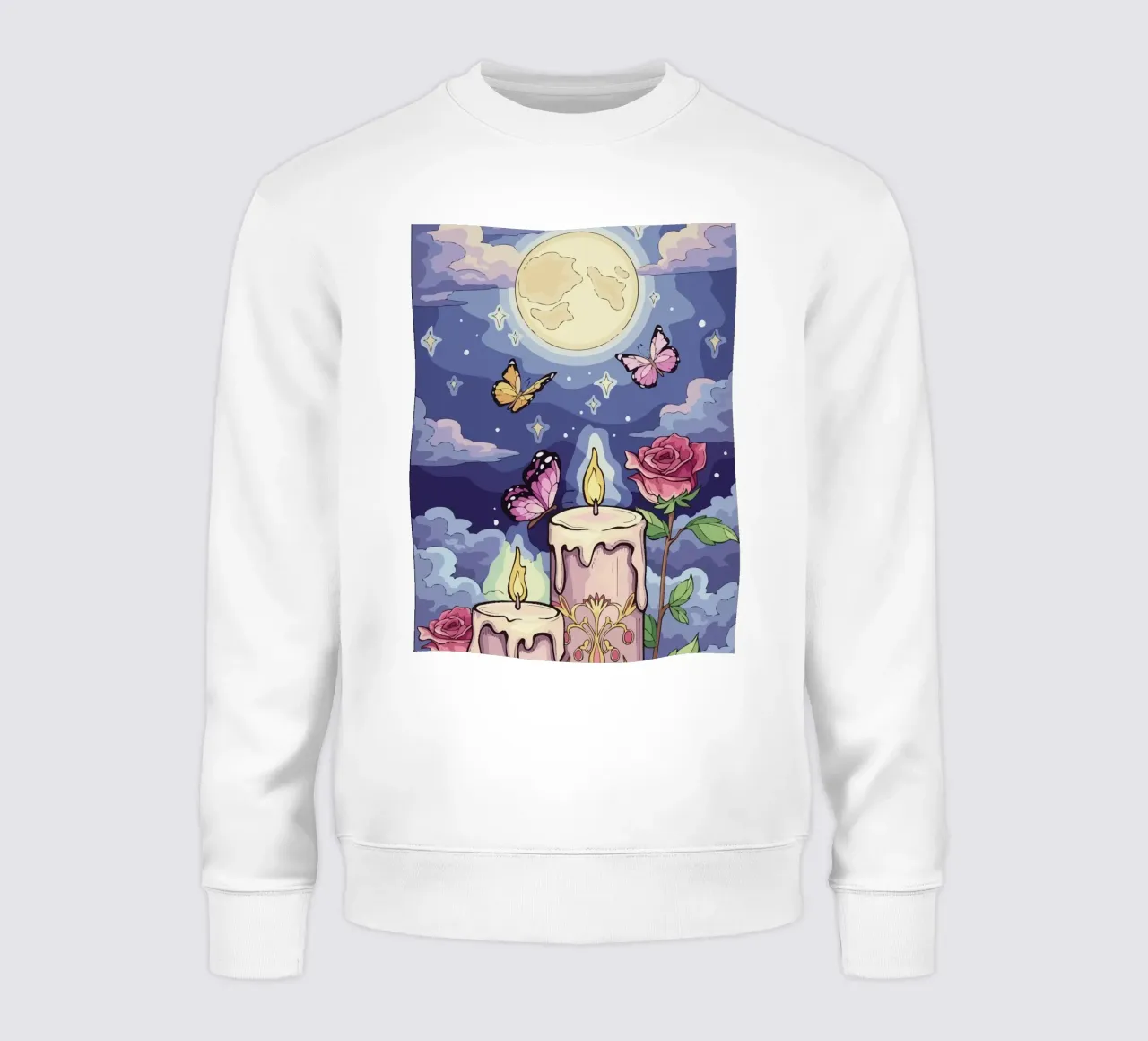 candle under the moon felpa da Dumery Art