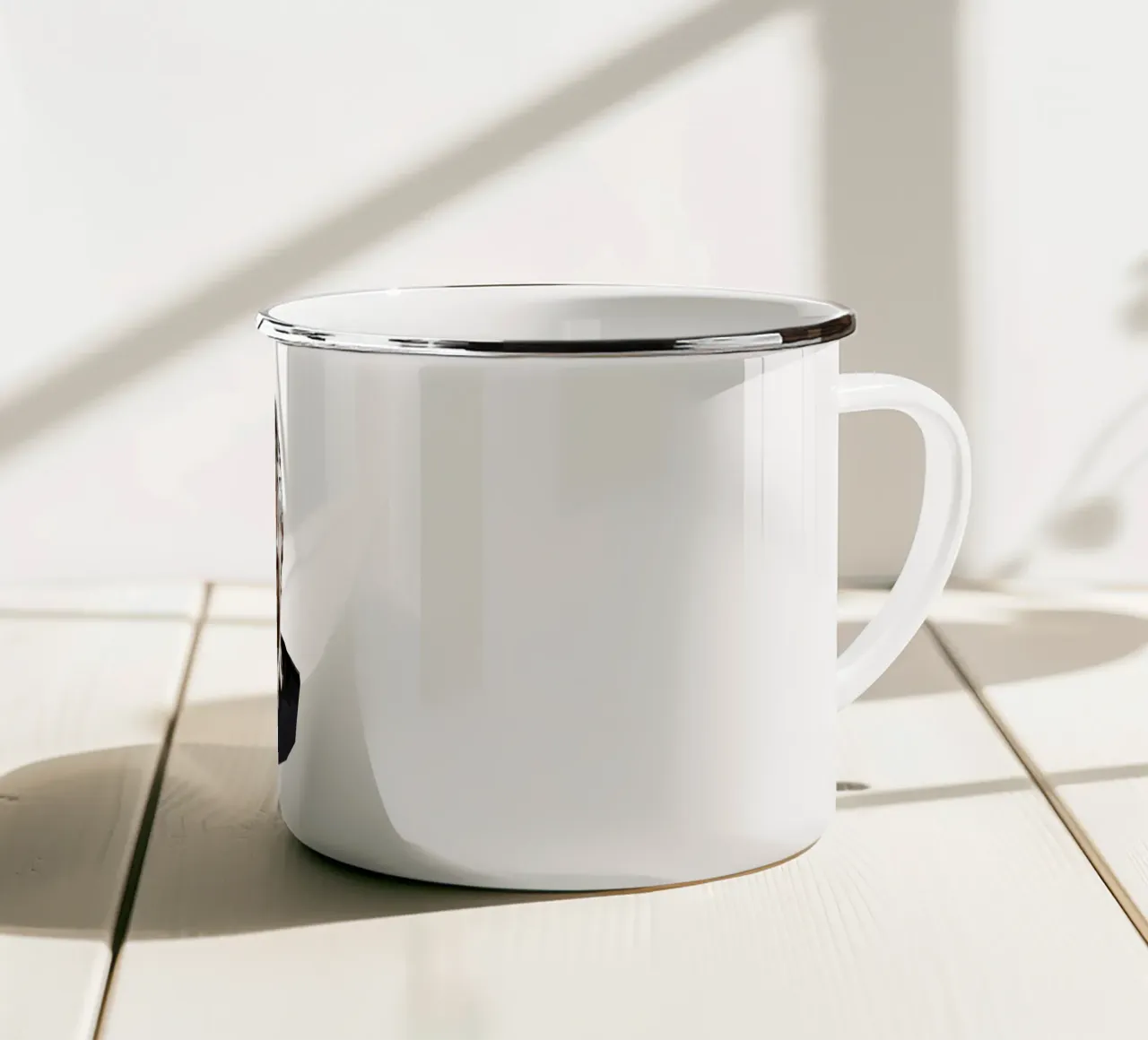 James Hetfield Urlo Lowpoly tazza in smalto da Low Profile