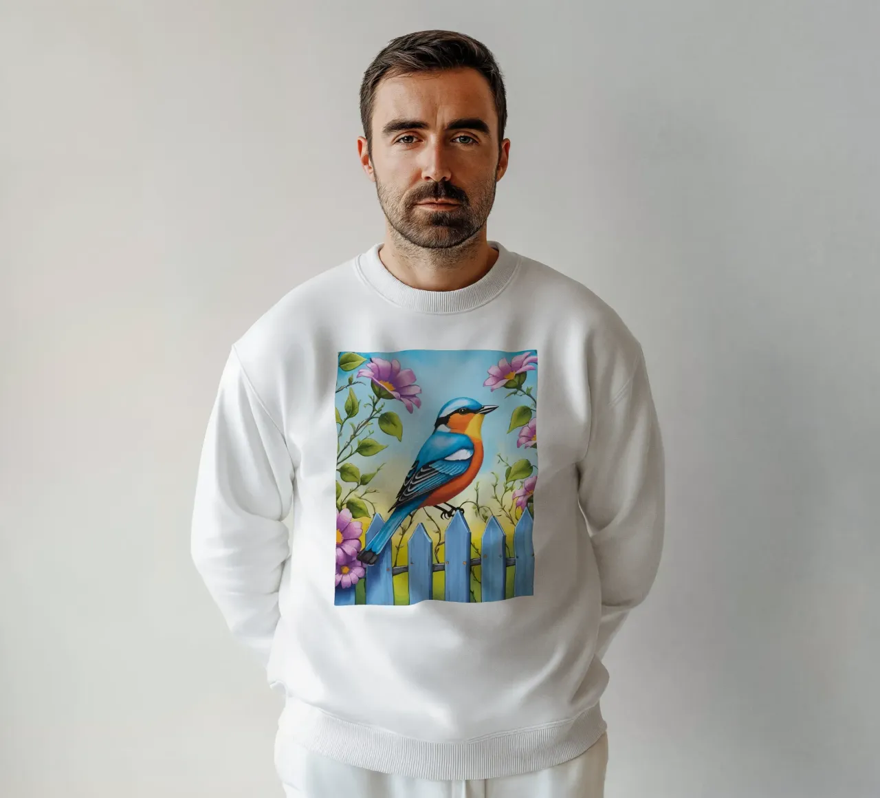 birds chirping felpa da Dumery Art