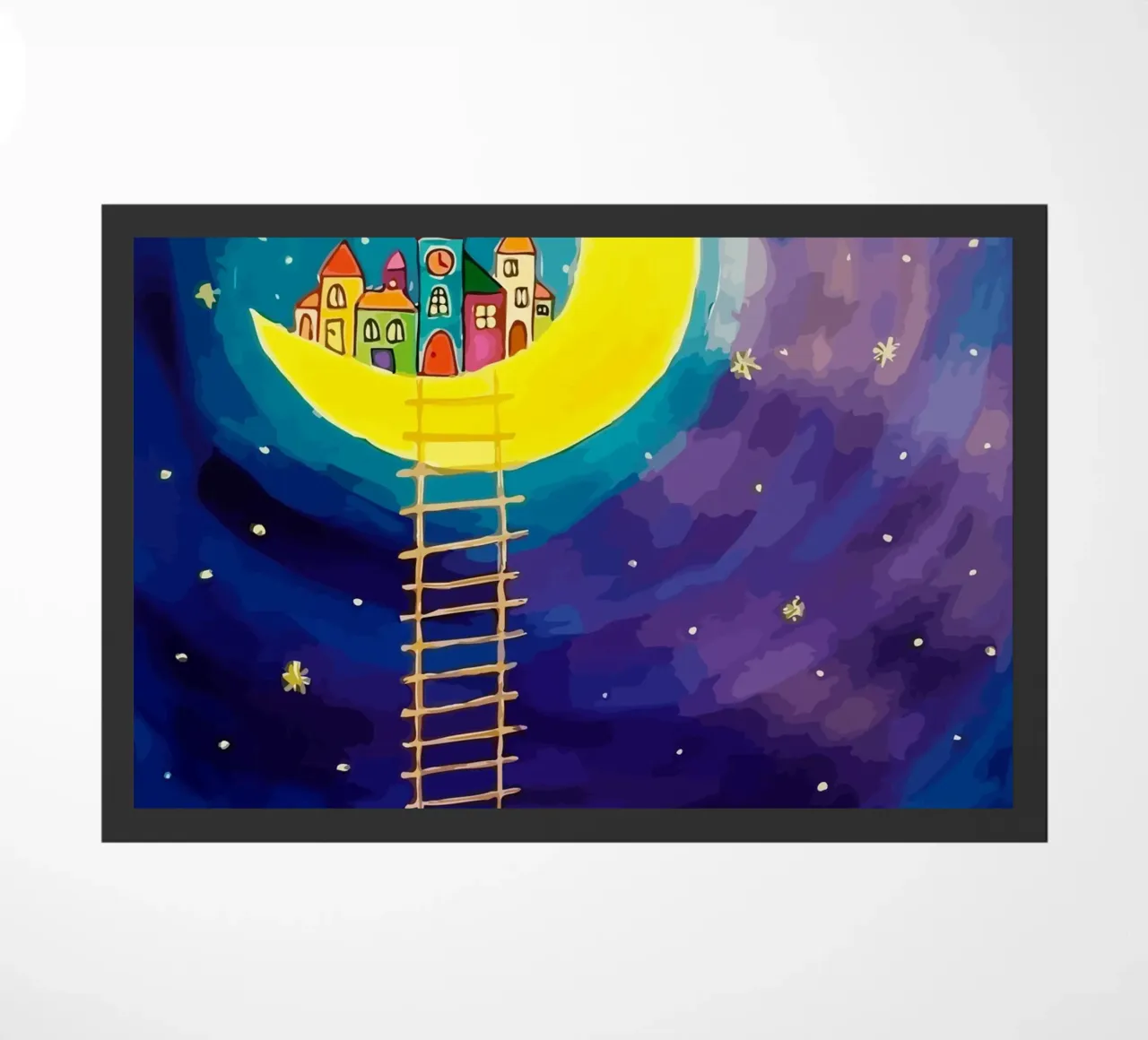 stairs up to the moon zerbino da Dumery Art
