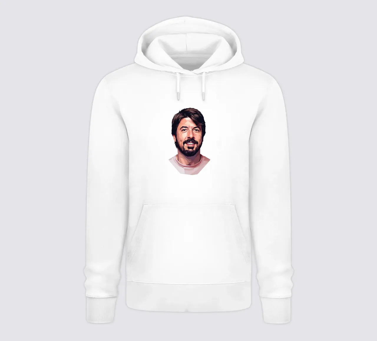 Dave Grohl Low poly felpa con cappuccio da Low Profile